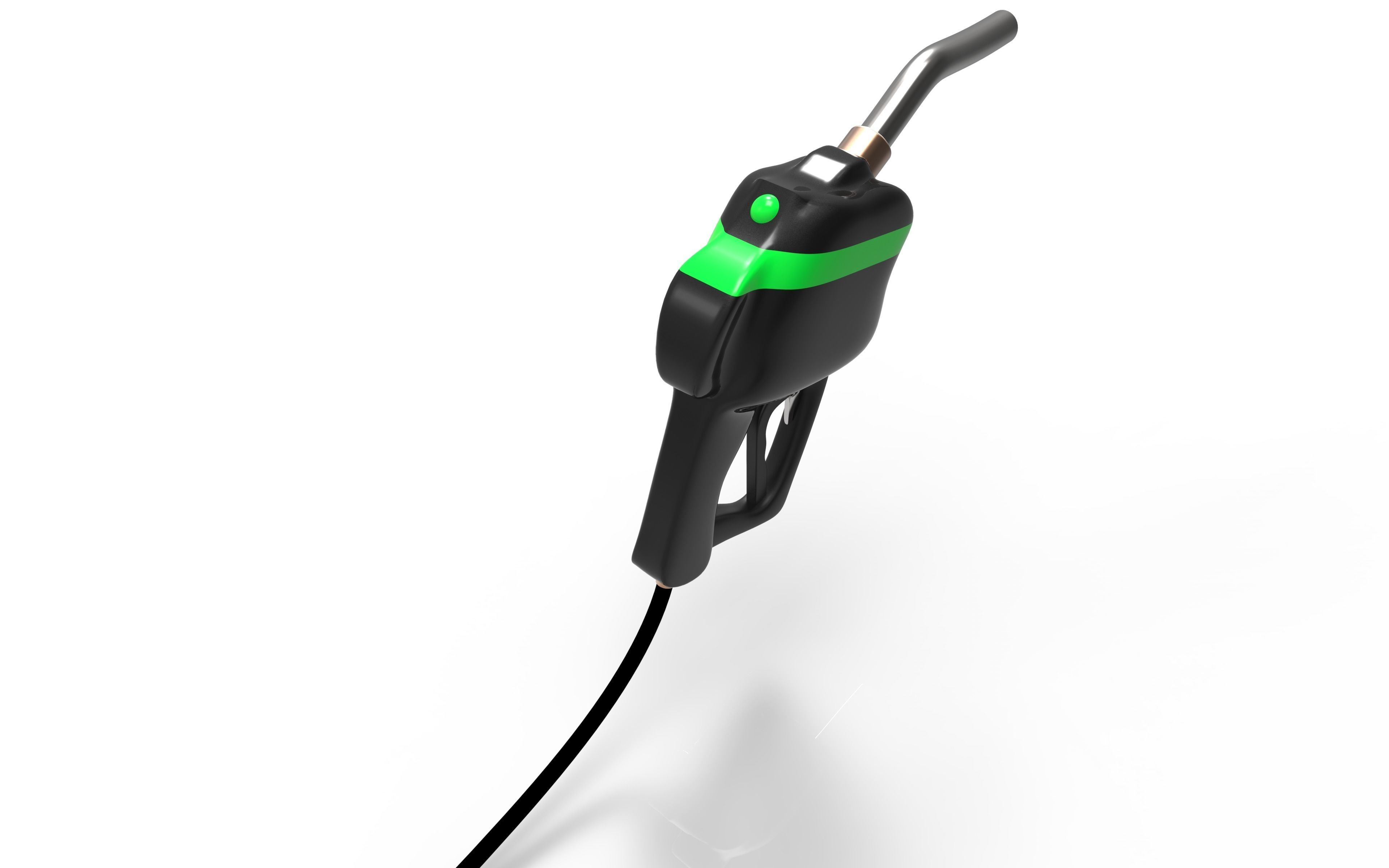 3D model Fuel Pump Handle | CGTrader