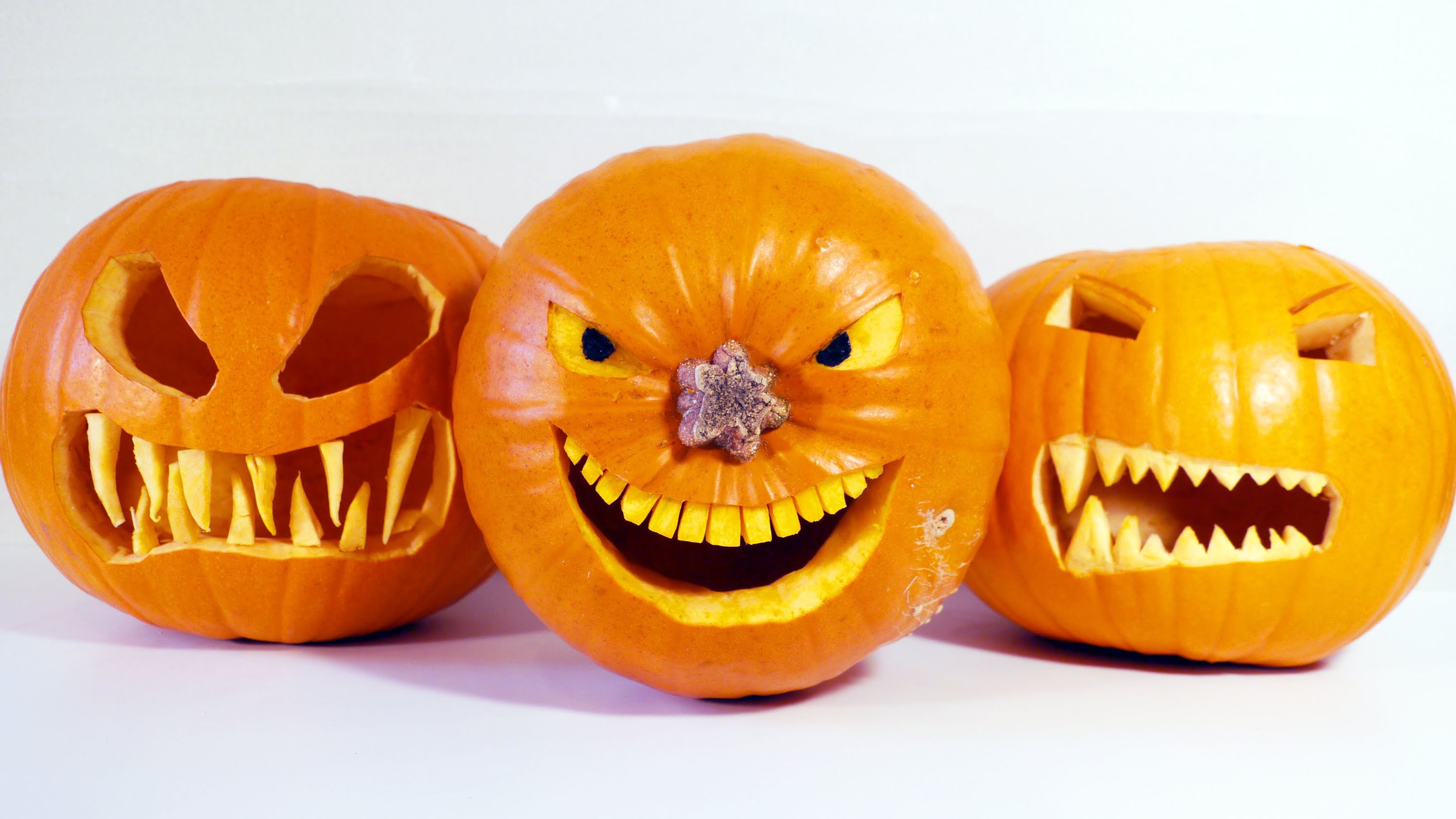How to Carve Halloween Pumpkins - YouTube