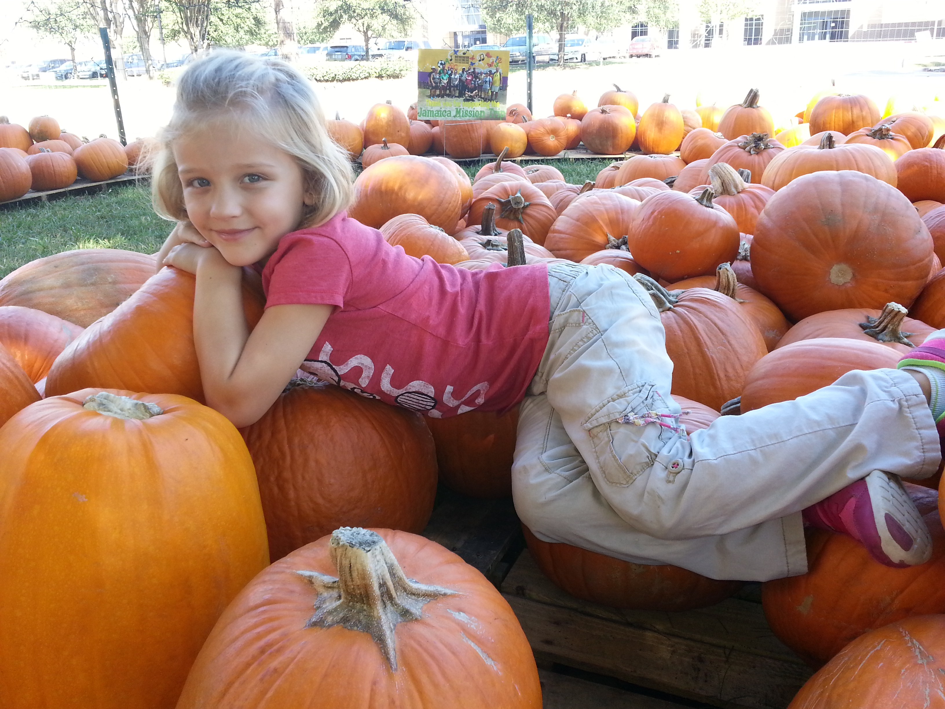 katie, ben, lucy and cora : Pumpkin Patch Kids