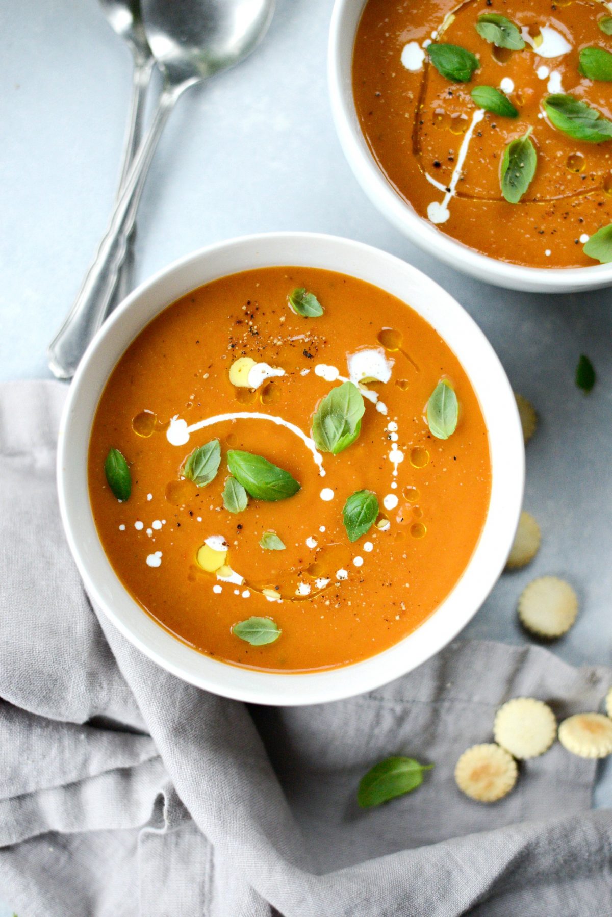 Simply Scratch Creamy Roasted Tomato Pumpkin Soup - Simply Scratch