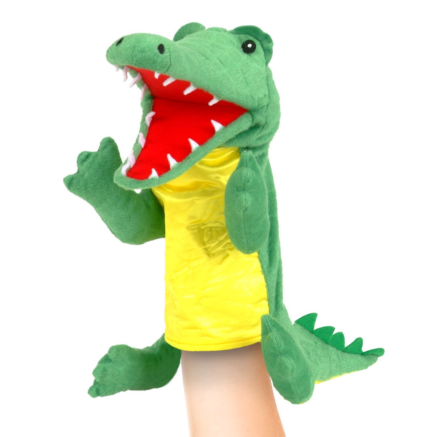 Amazon.com: Crocodile Hand Puppet With Moving Mouth: Toys & Games