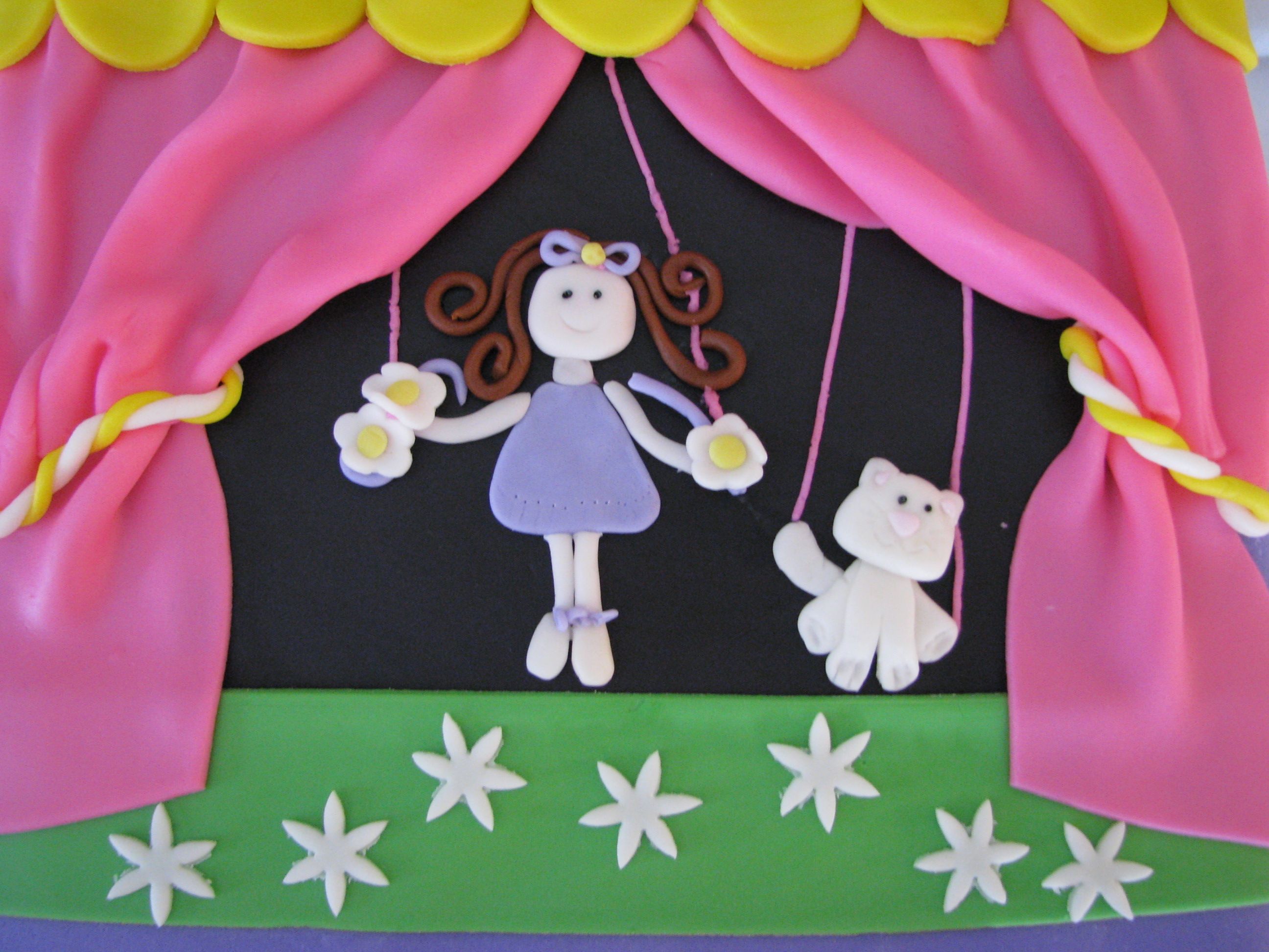 Puppet Show Birthday Cake | Birthdays | Pinterest | Puppet, Birthday ...