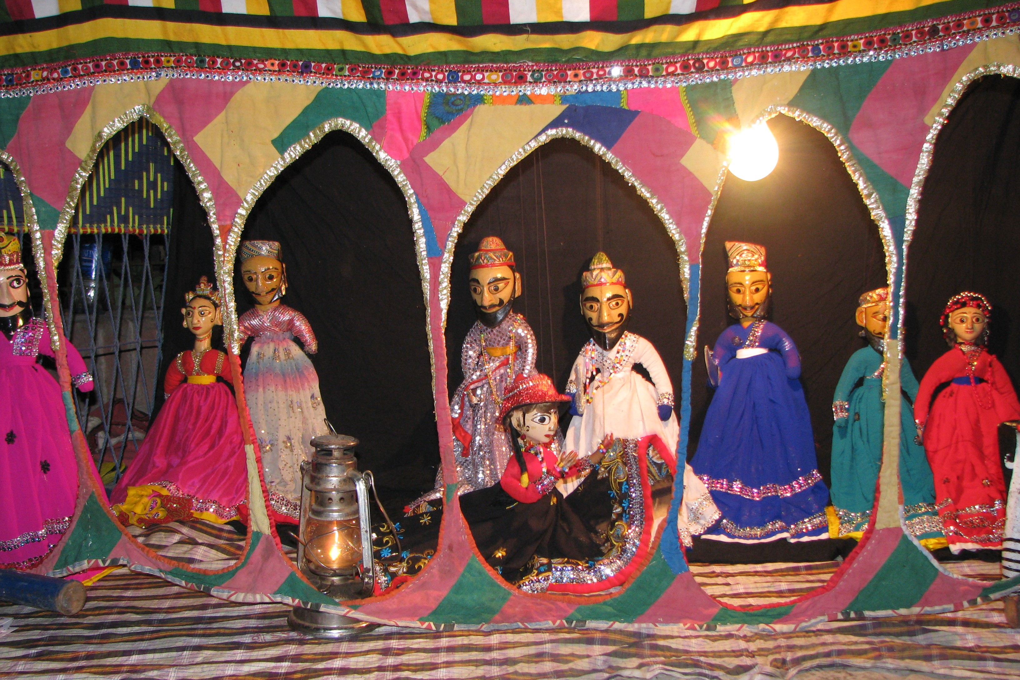 Puppet Show, a photo from Punjab, East | TrekEarth