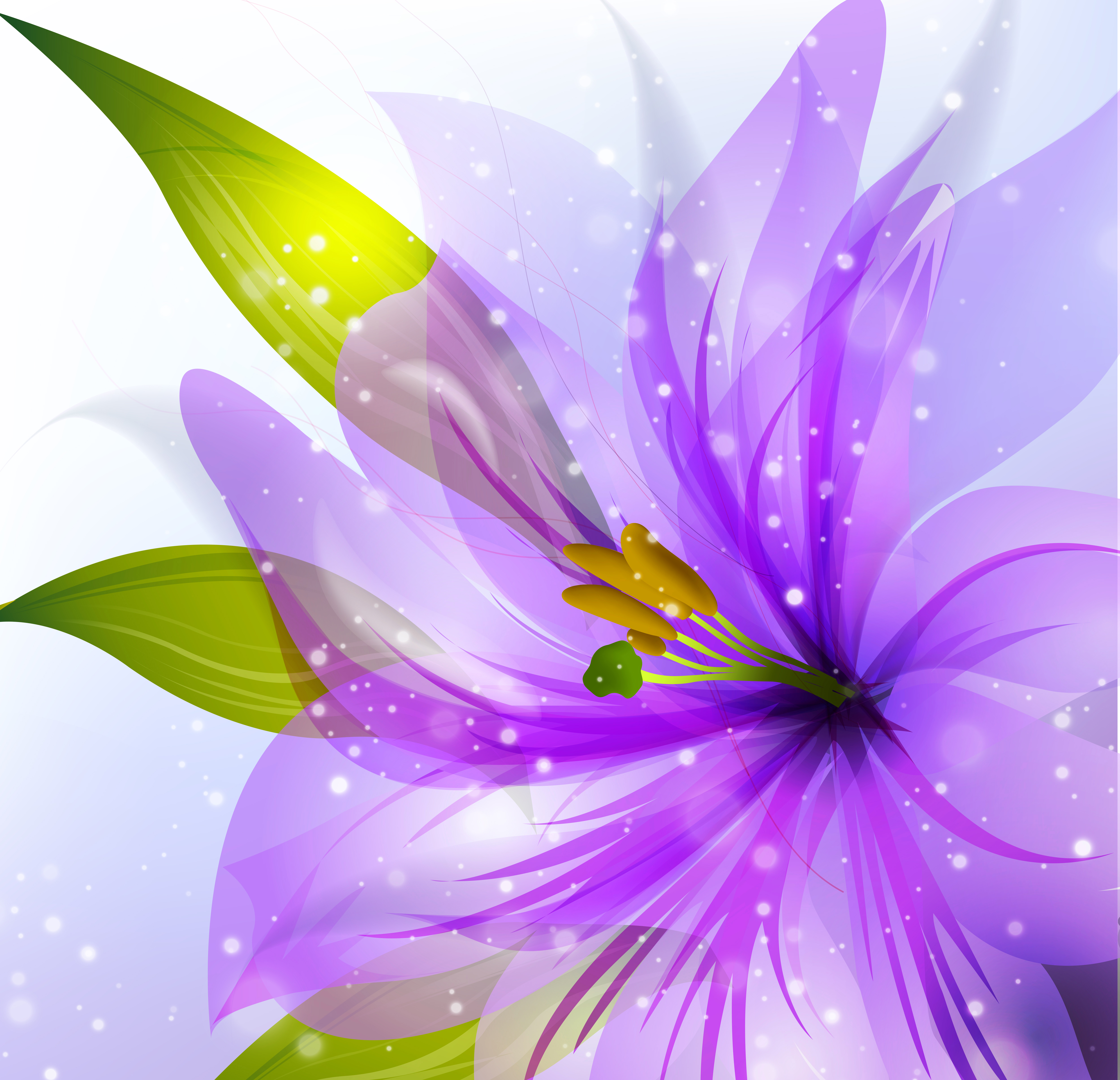 Purple Flower Background | Gallery Yopriceville - High-Quality ...