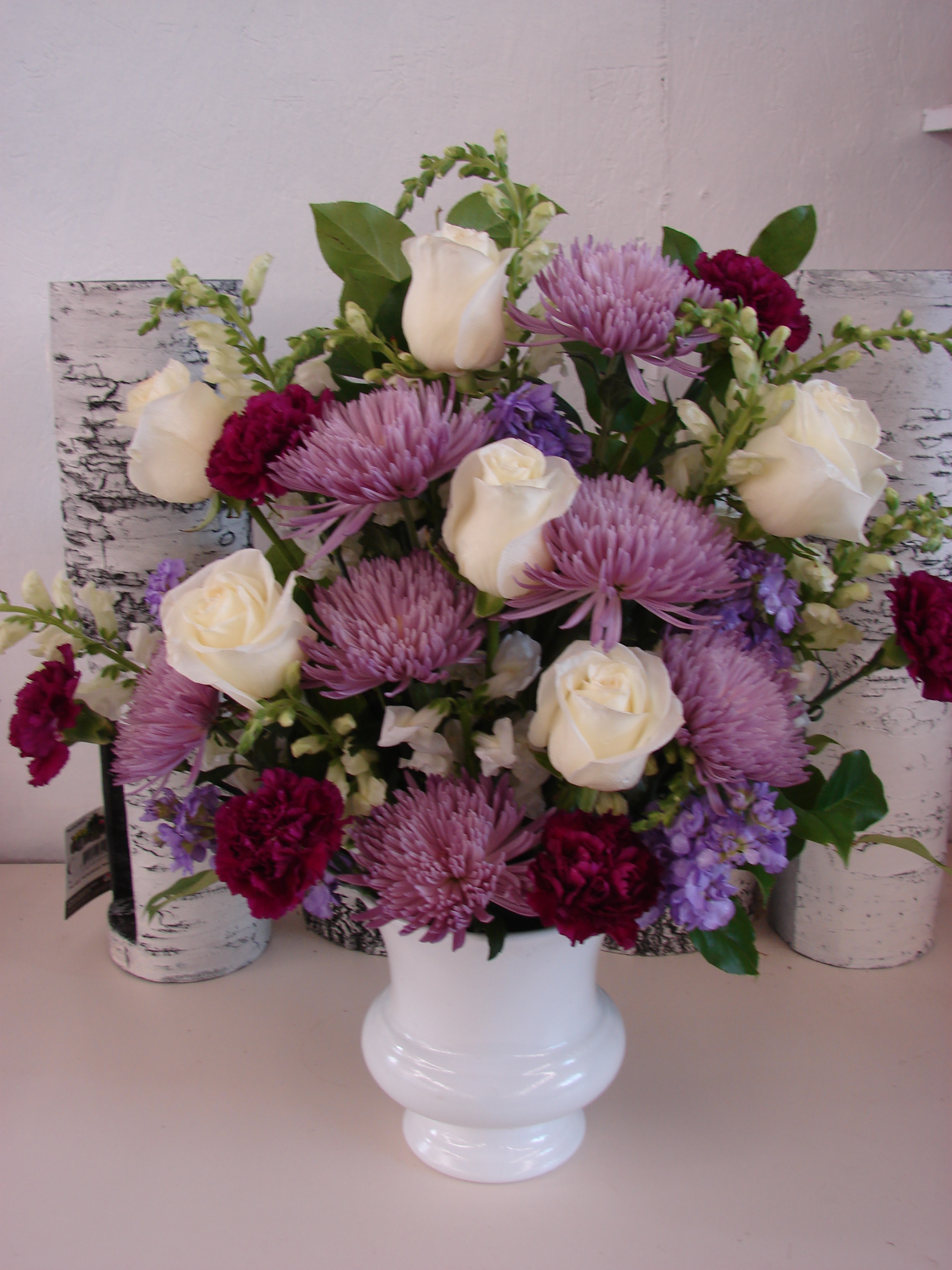 Sympathy in Purple - Williams Fresh Floral