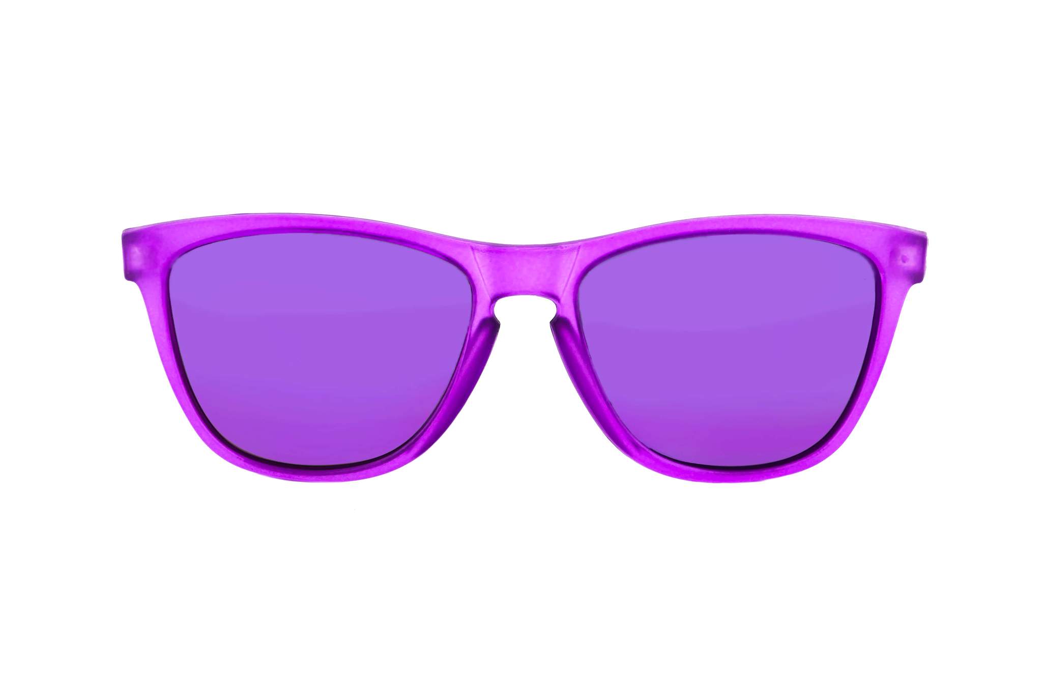 Wayfarer polarized sunglasses for women/men. Purple frame/ Purple ...