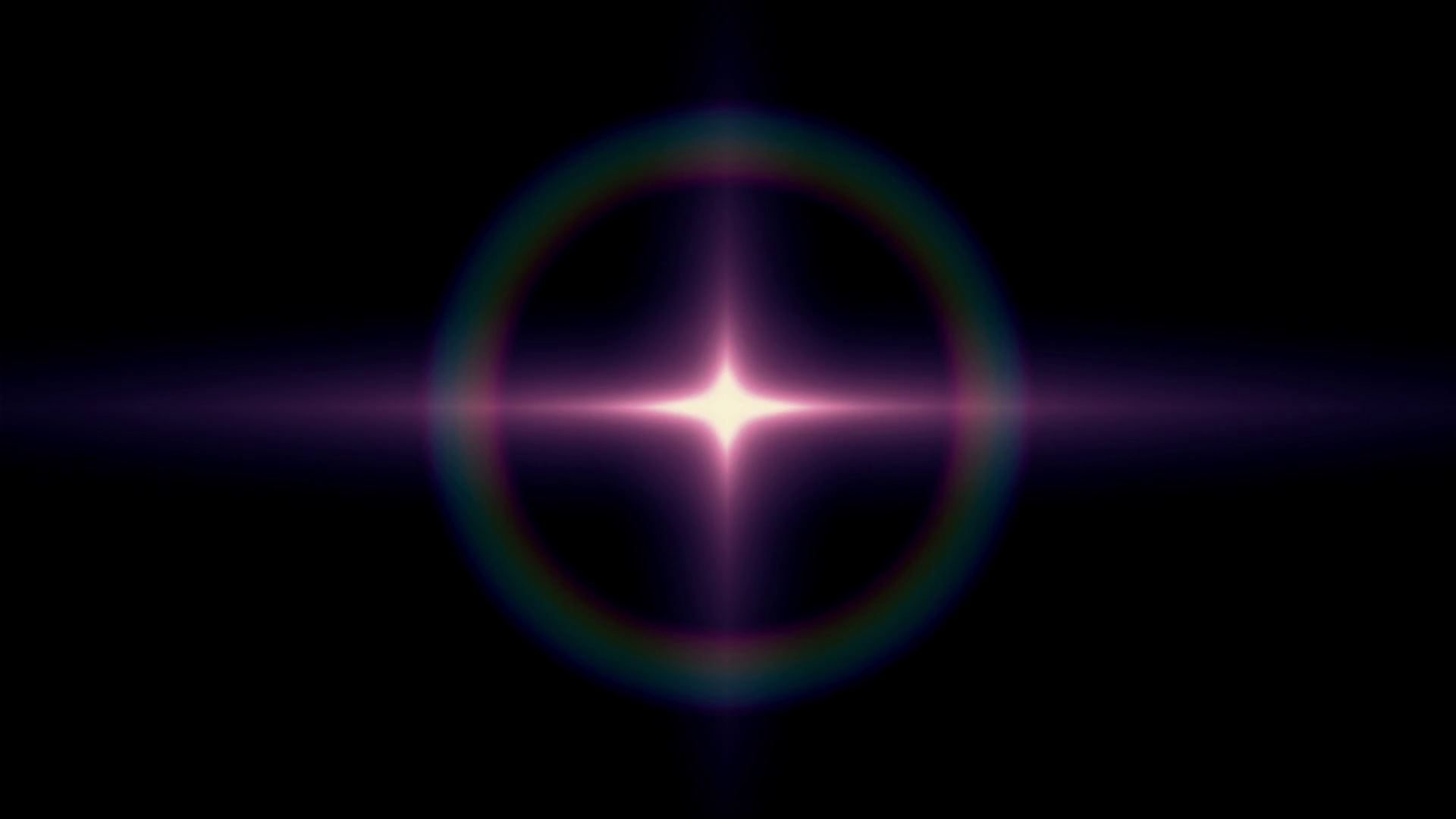 lone sun purple star flicker shine rainbow halo lights optical lens ...