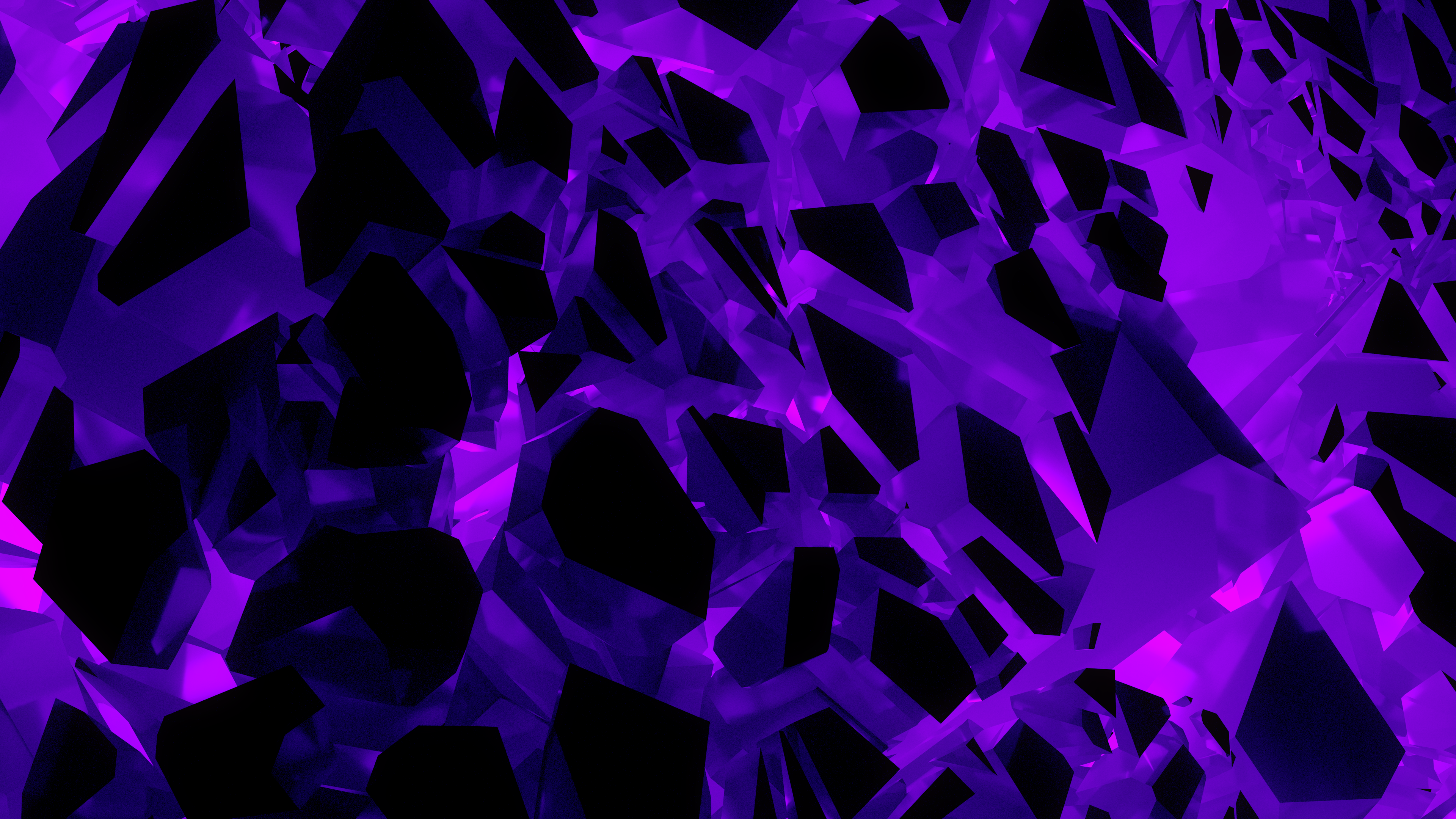 Purple Fractured Object Wallpaper (4K) by TheMusicFox on DeviantArt