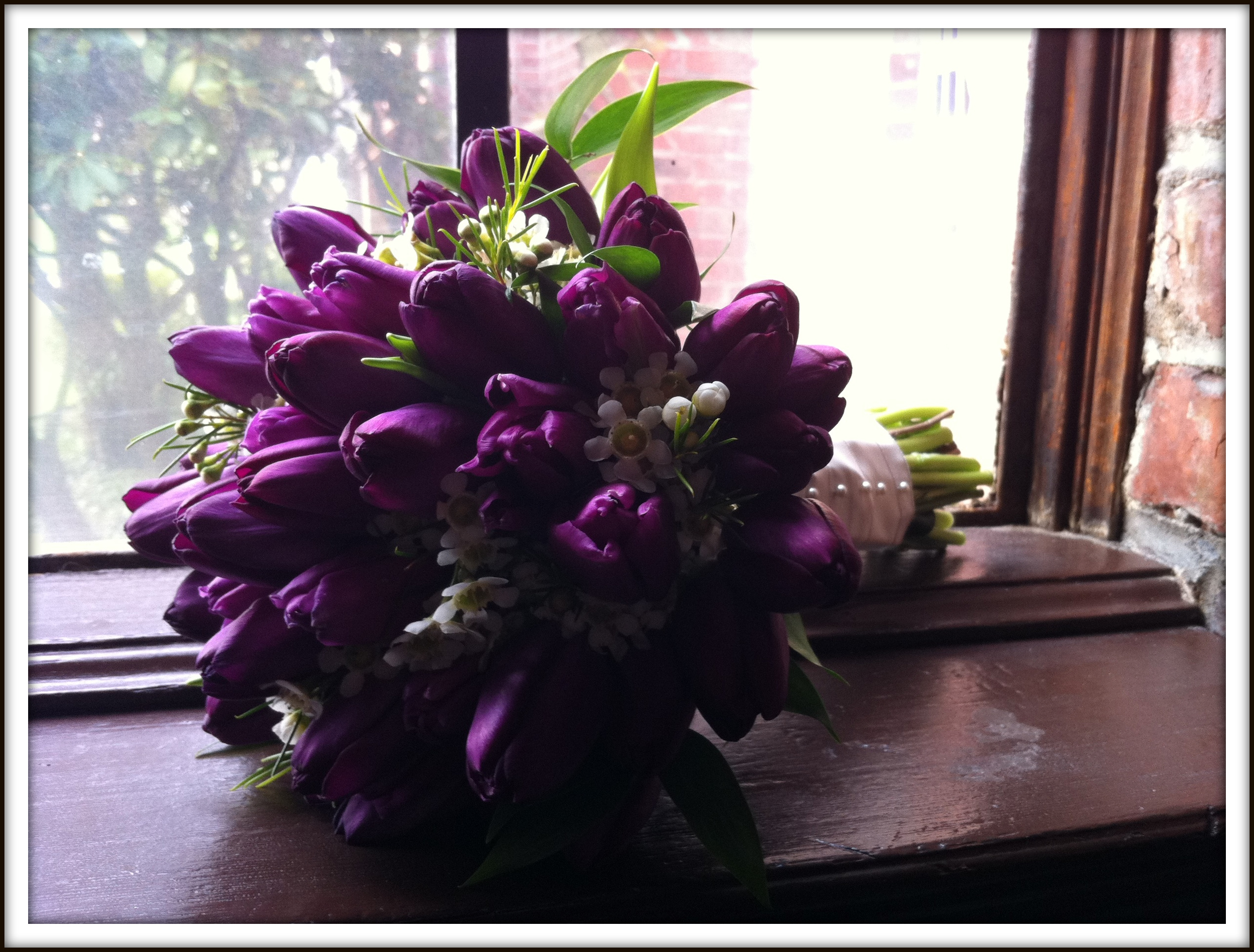 Purple Tulips: An April Wedding | Jen's Blossoms Blog