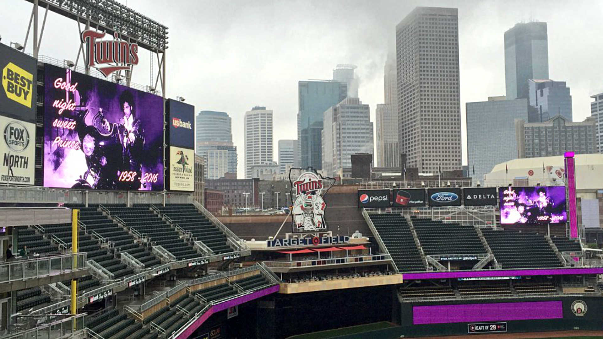 Twins go purple to honor hometown icon Prince | MLB | Sporting News