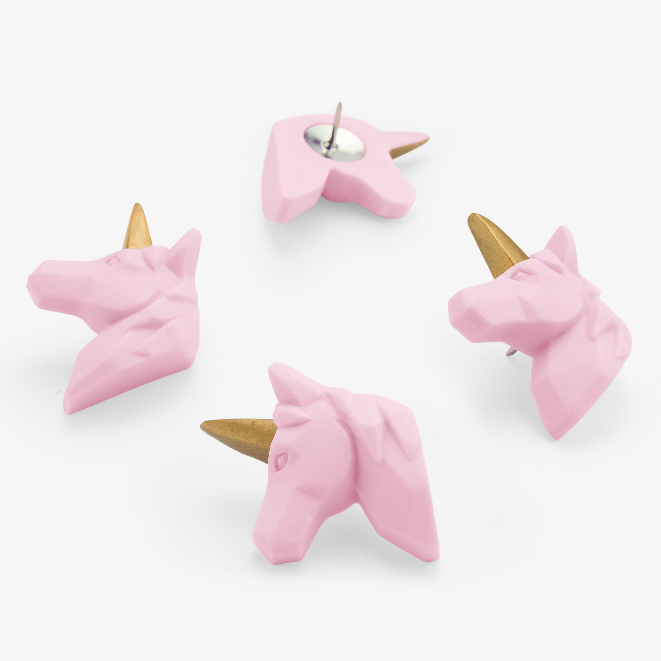 Unicorn Pushpins - Mustard
