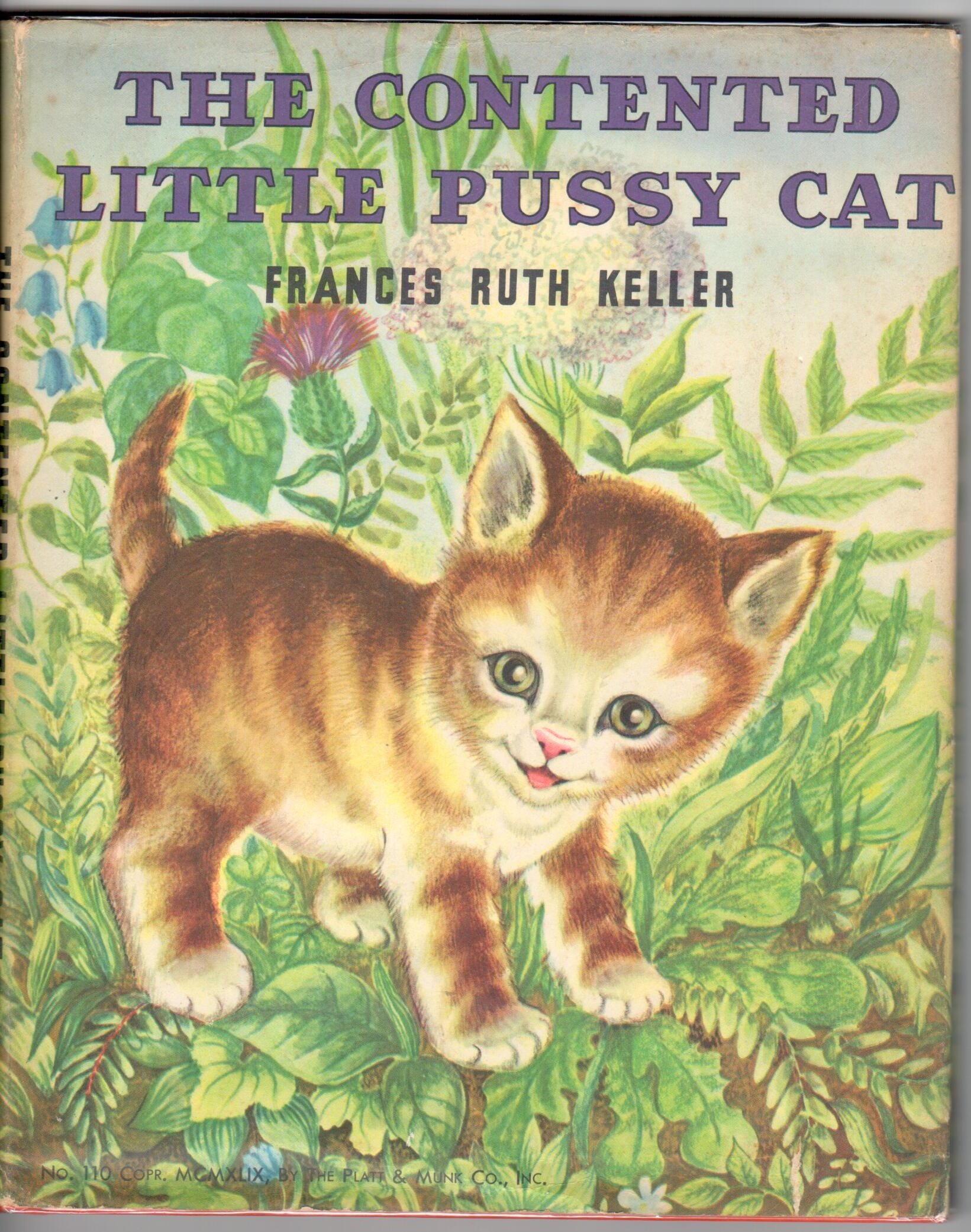 The Contented Little Pussy Cat: Frances Ruth Keller, Adele Werber ...