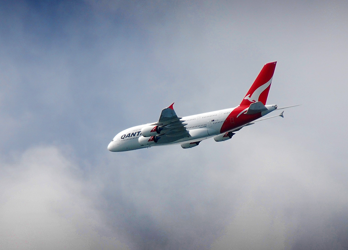 Qantas Airbus A380, Airbus, Aircraft, Airplane, Plane, HQ Photo
