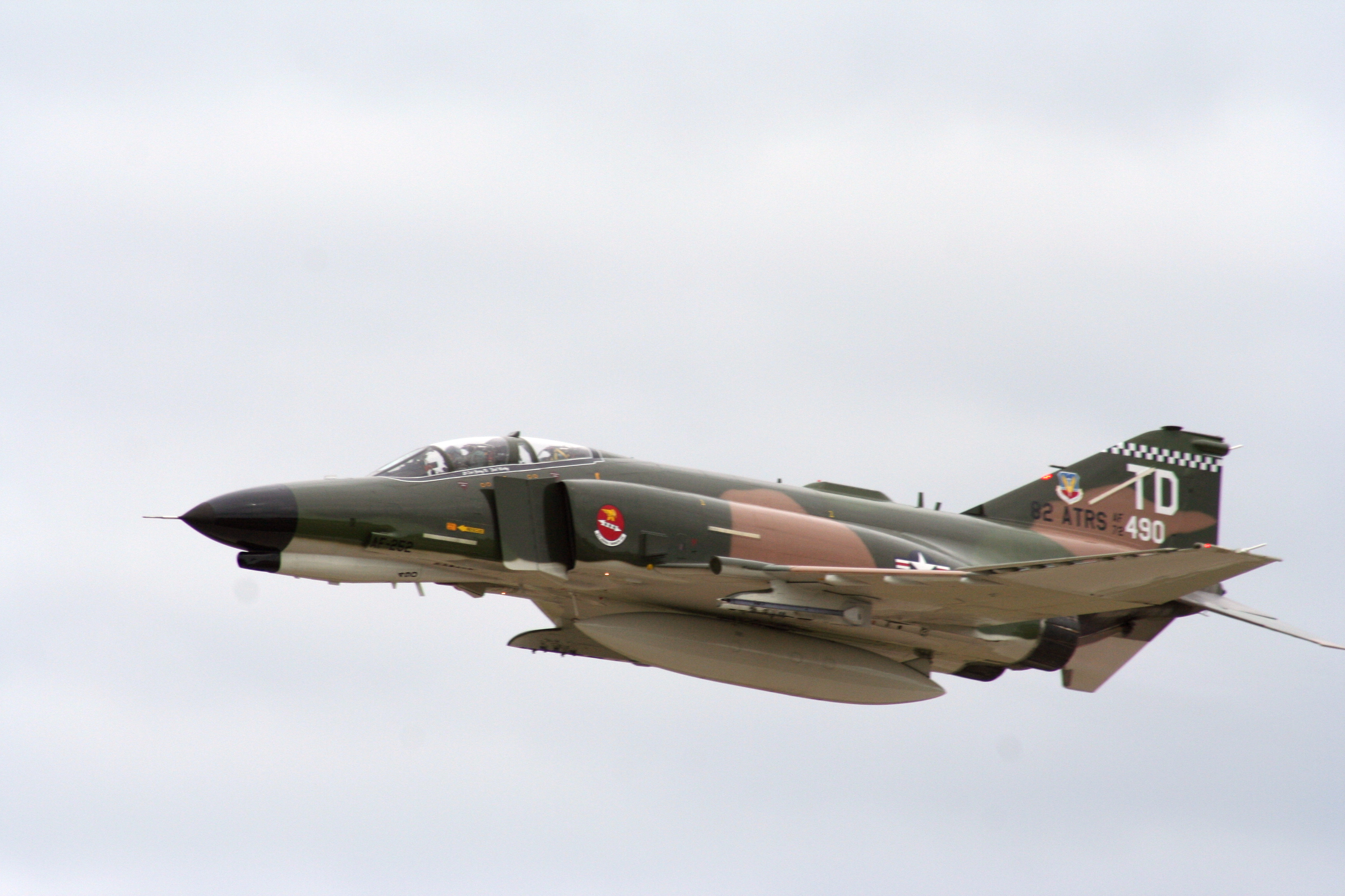 Qf-4e from the 82 aerial targets squadron, usaf, c.2005 photo