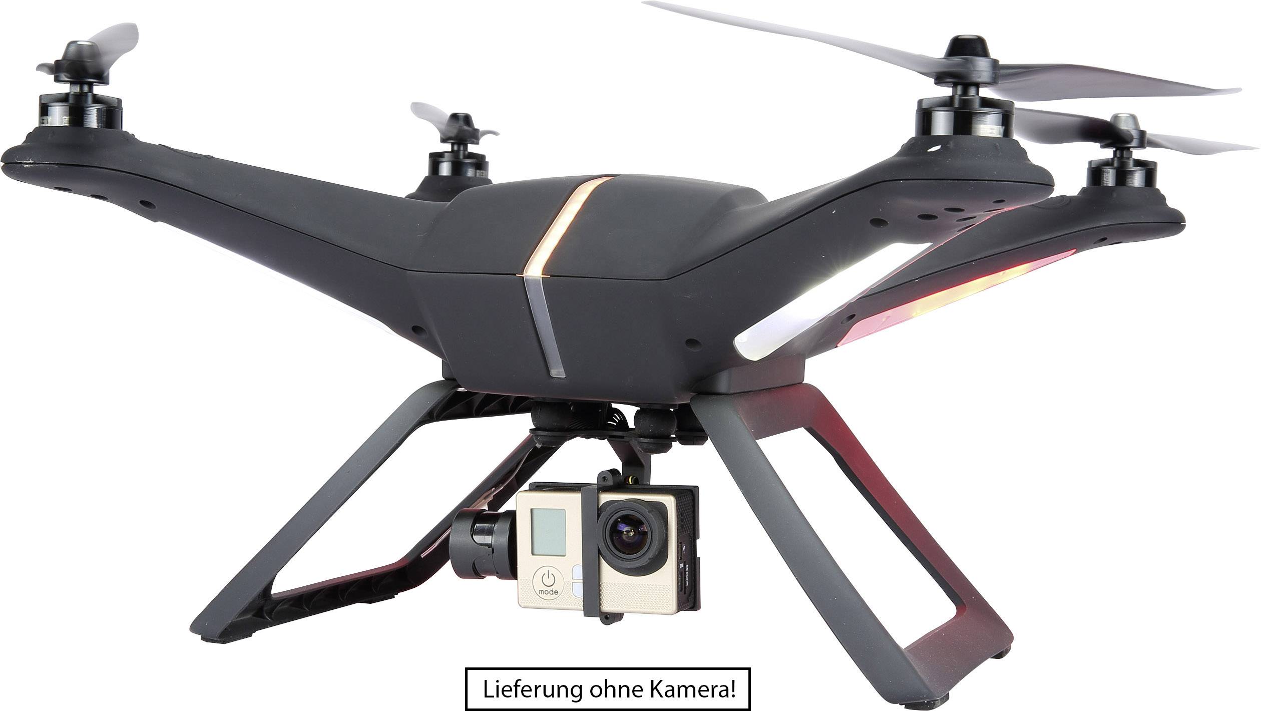 Quadrocopter Reely Shadow 2.0 RtF zawiera funkcję GPS, śledzenie ...