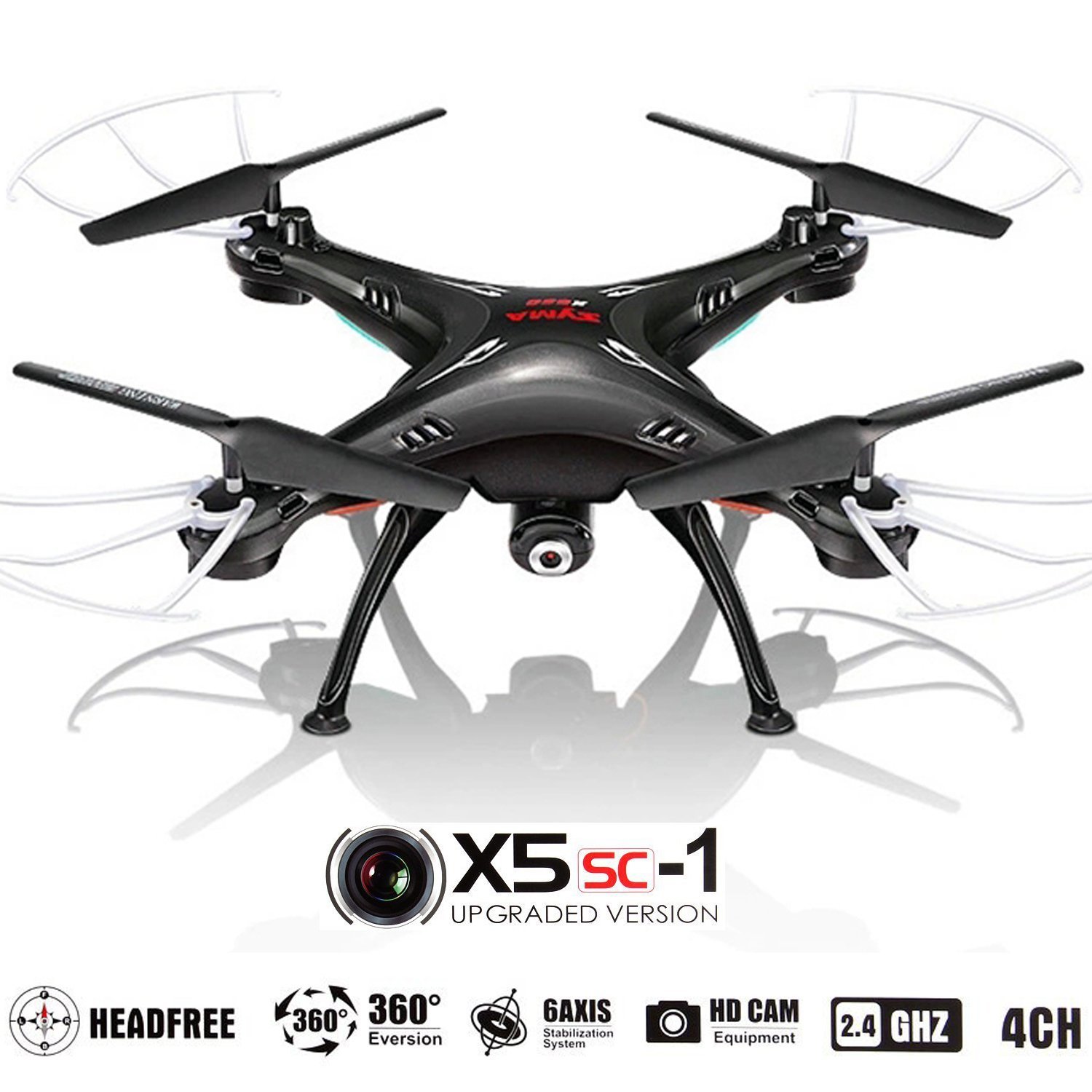 Amazon.com: Drone with Camera for Sale - X5SC Quadcopter RC ...