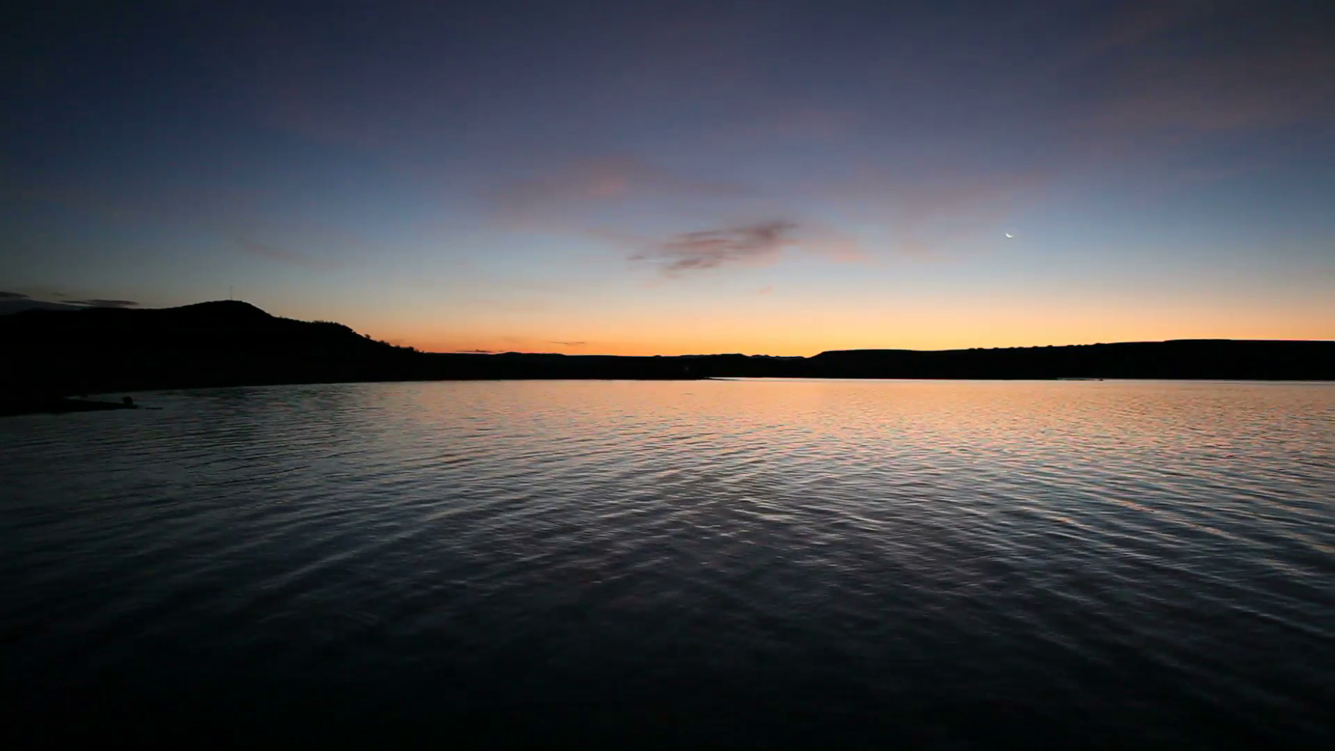 Quiet Lake Sunrise Stock Video Footage - Videoblocks