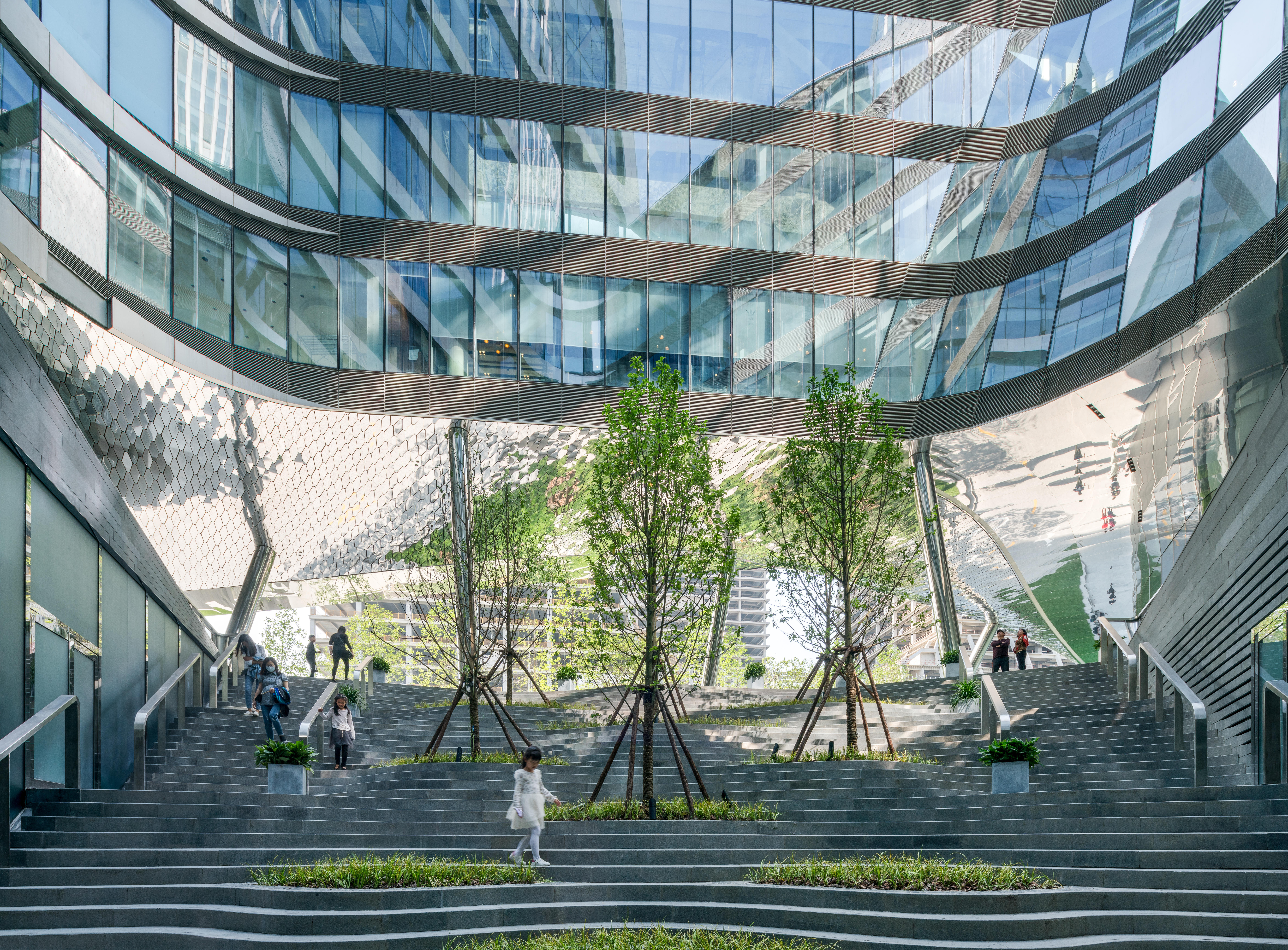 Raffles City Hangzhou UNStudio, Sustainable Landscape Architecture ...