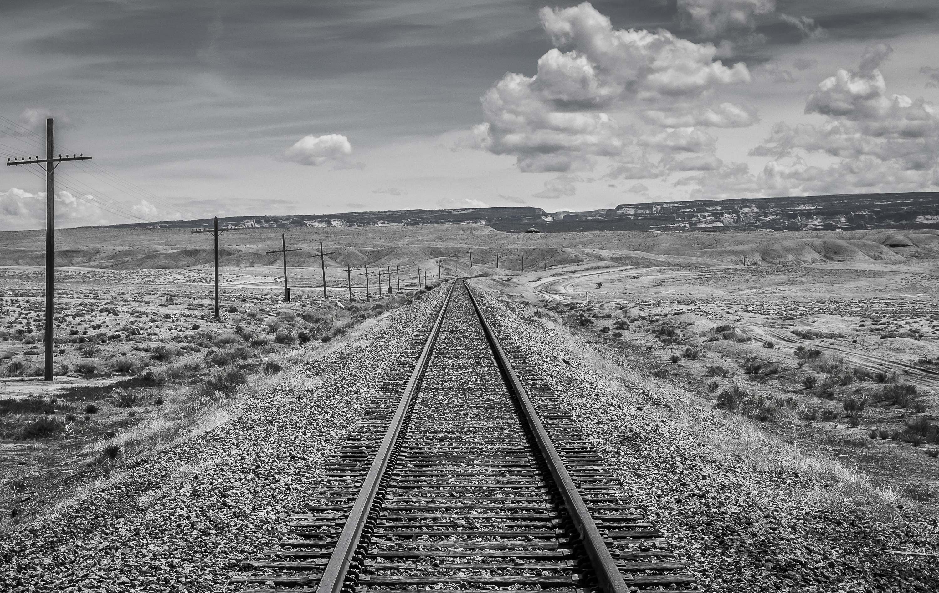 Rail Track, Landscape, Rail, Railway, Uneven, HQ Photo