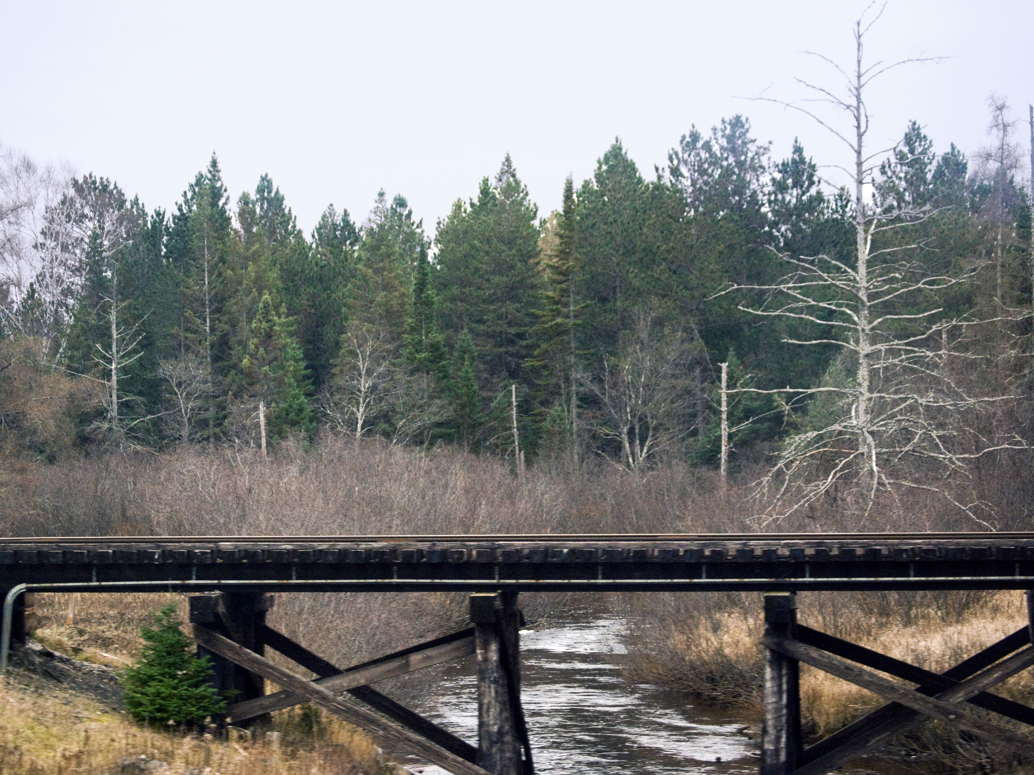 Railroad bridge photo