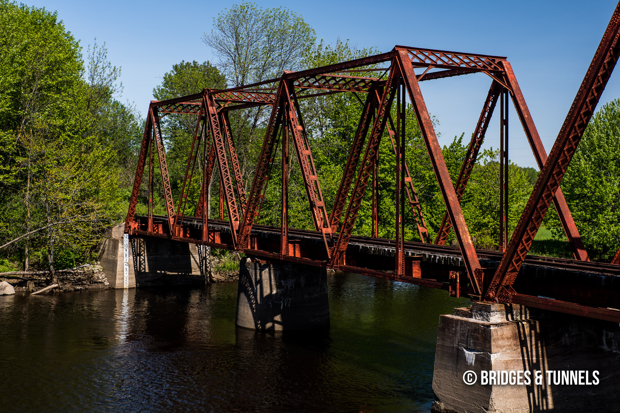 Black River Bridge (Lowville & Beaver River Railroad) - Bridges and ...
