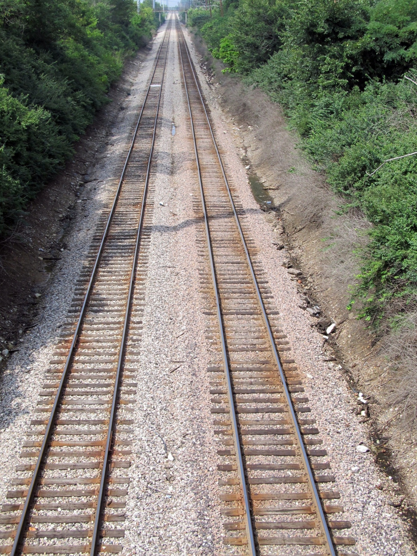Railroad Tracks Free Stock Photo - Public Domain Pictures