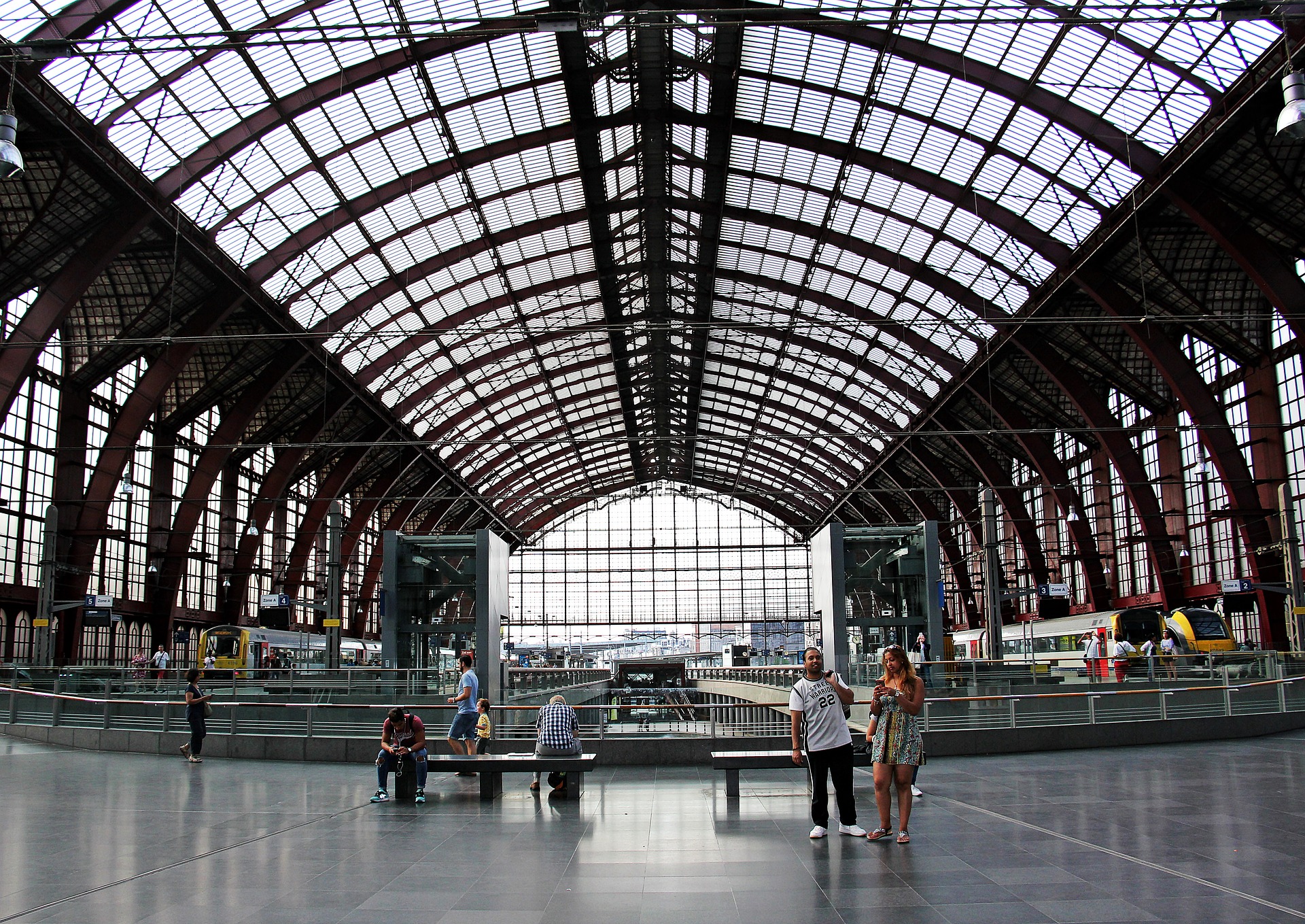 Railway Station, Activity, Architecture, Construction, Human, HQ Photo