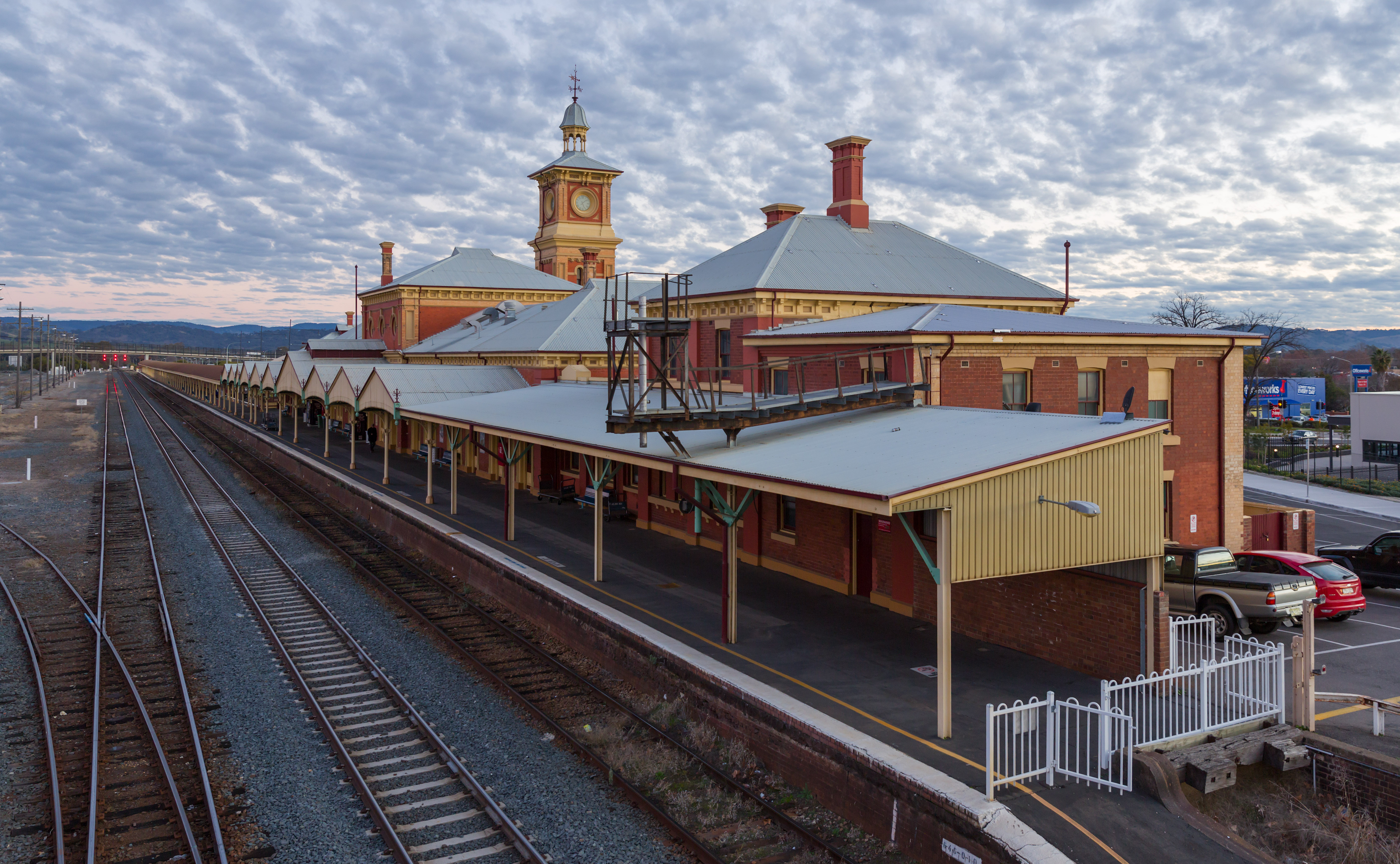 Railway station photo