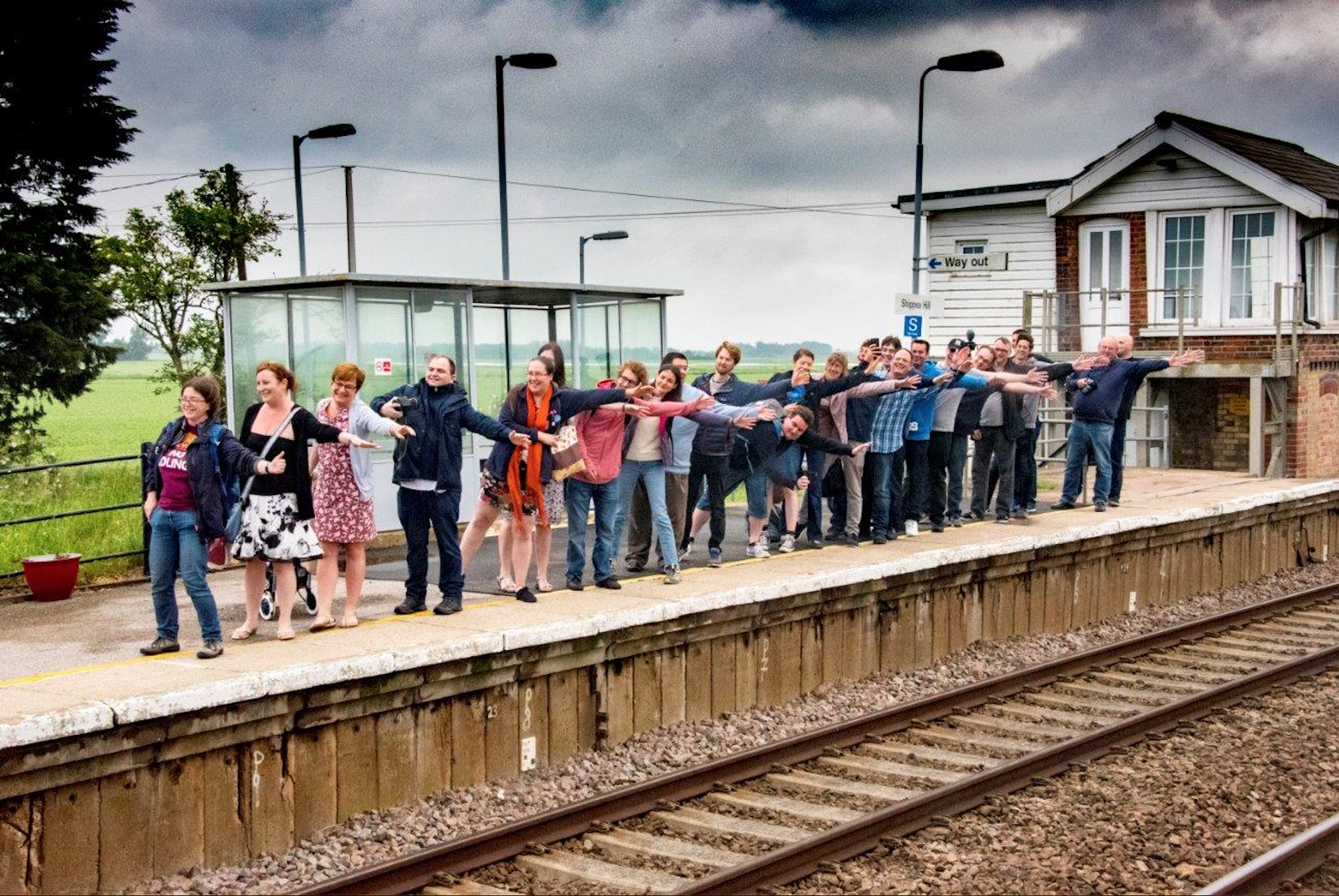 What visiting 2,563 railway stations looks like in 14 pictures ...