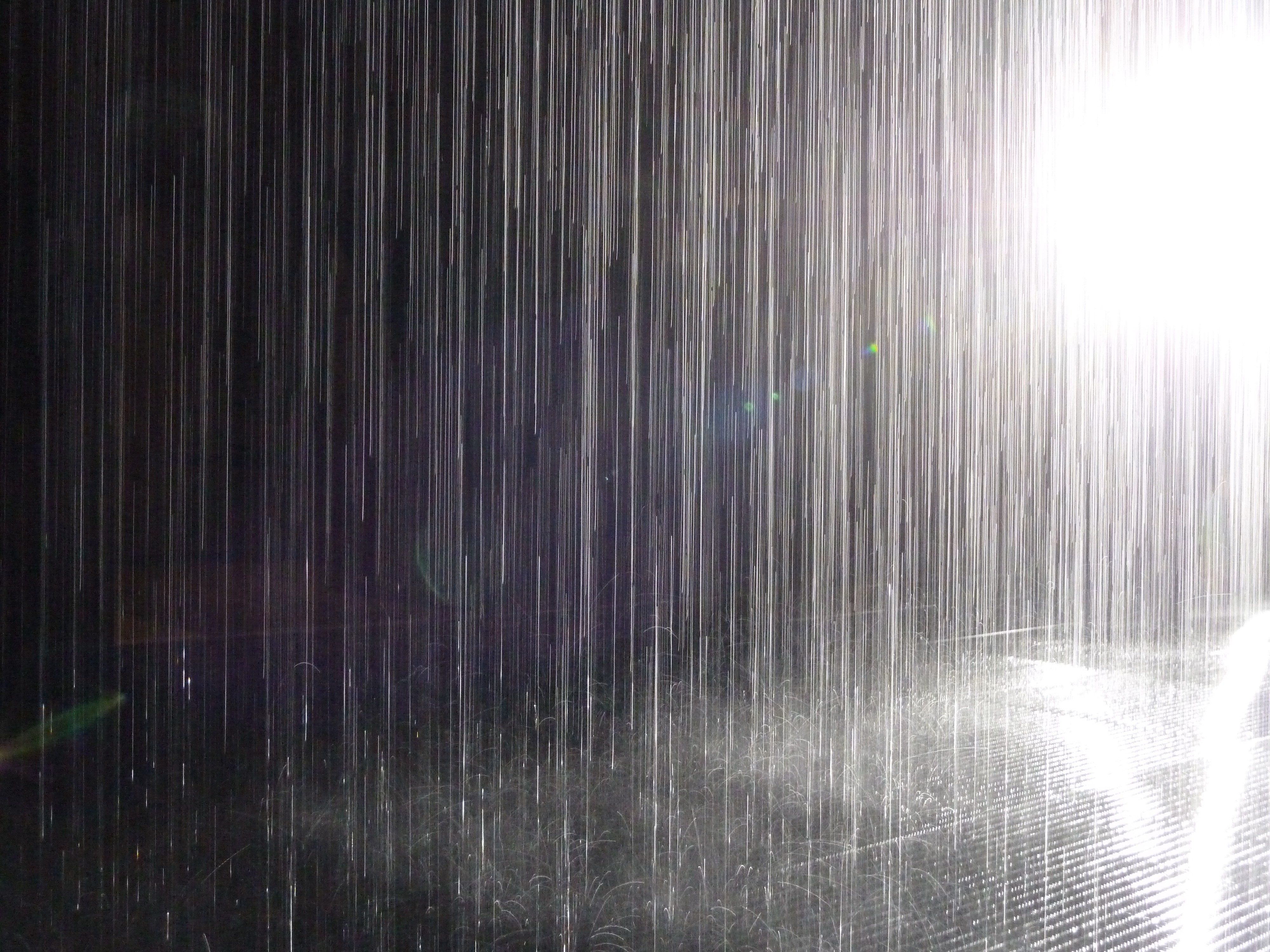LACMA's Rain Room is Still Picking Up Where El Nino Left Off | L.A. ...