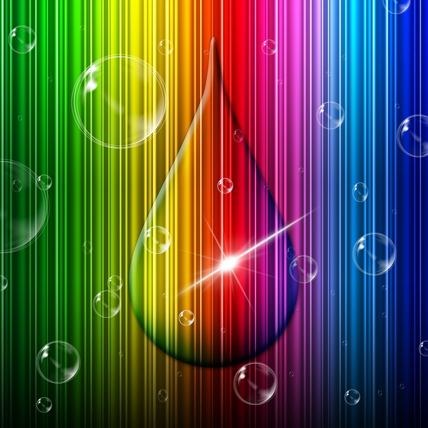 Rain Drop Indicates Color Swatch And Backgrounds, Abstract, Coloursplash, Template, Spectrum, HQ Photo
