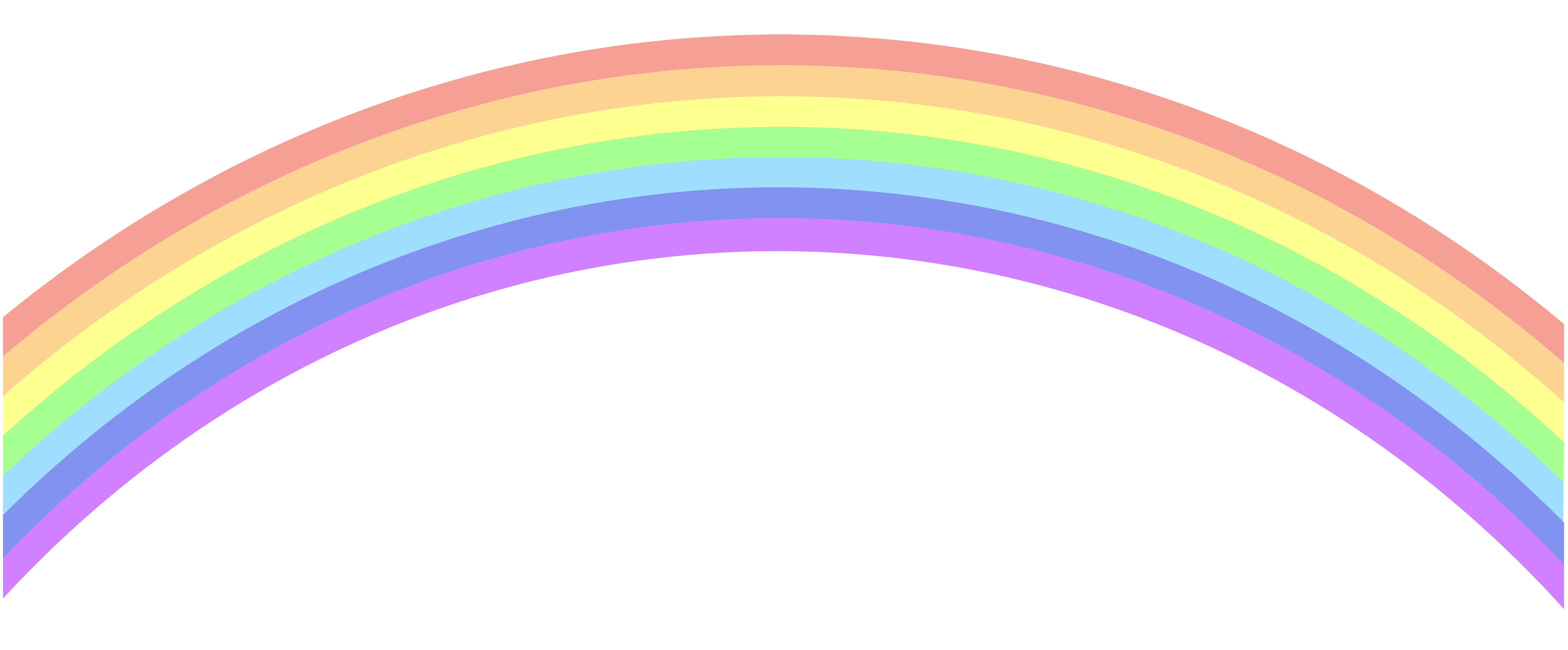 Rainbow Clip Art PNG Image | Gallery Yopriceville - High-Quality ...