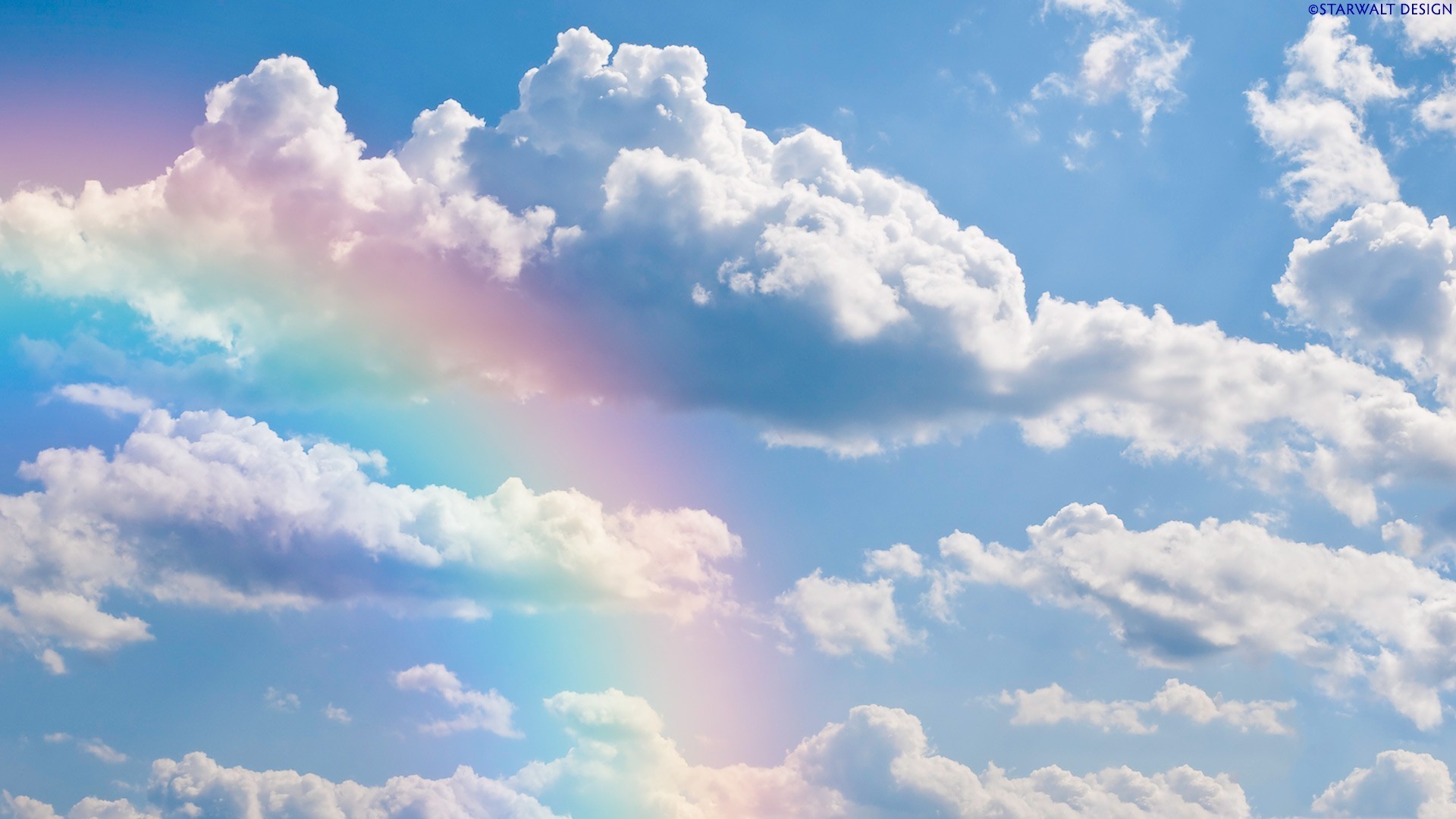Real Rainbows and Clouds HD Wallpaper, Background Images