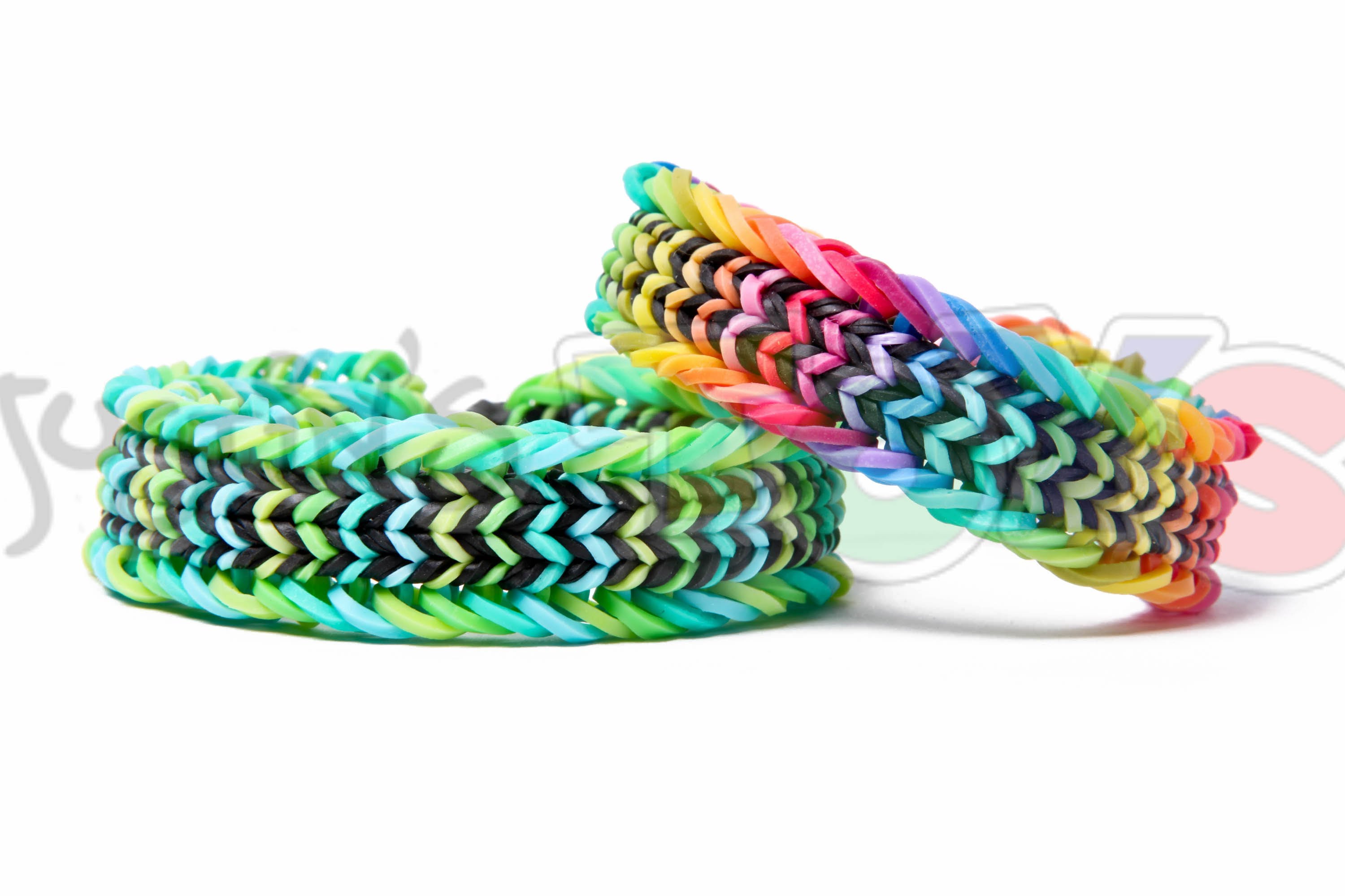 Rainbow loom bracelet photo