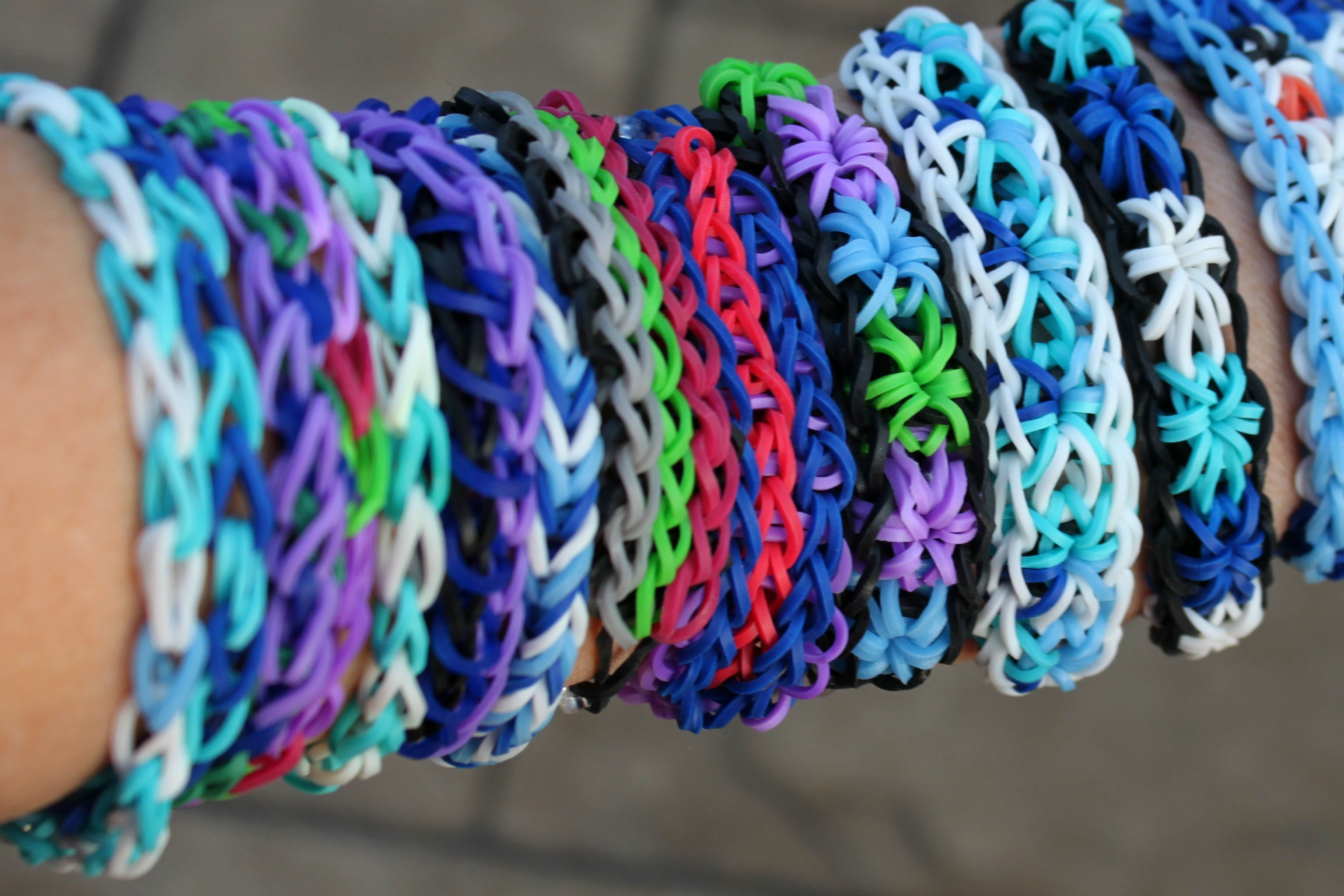 new rainbow loom bracelets