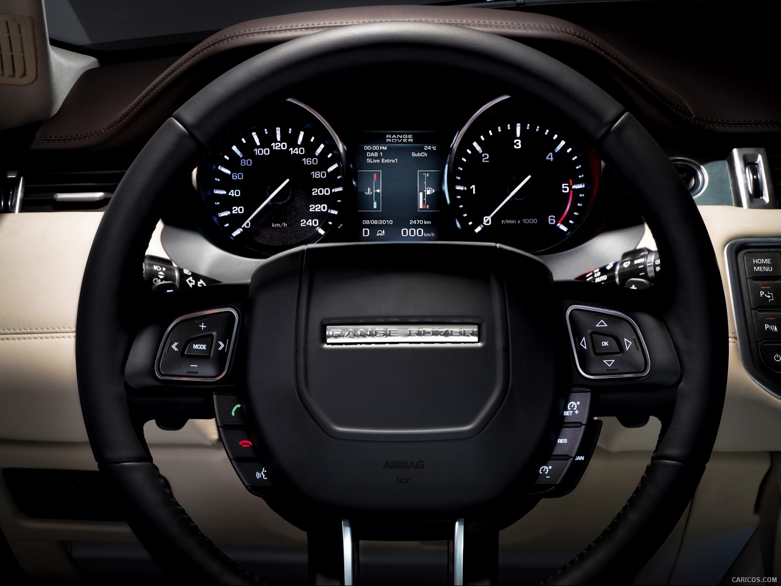Land Rover Range Rover Evoque - Steering Wheel | Wallpaper #18