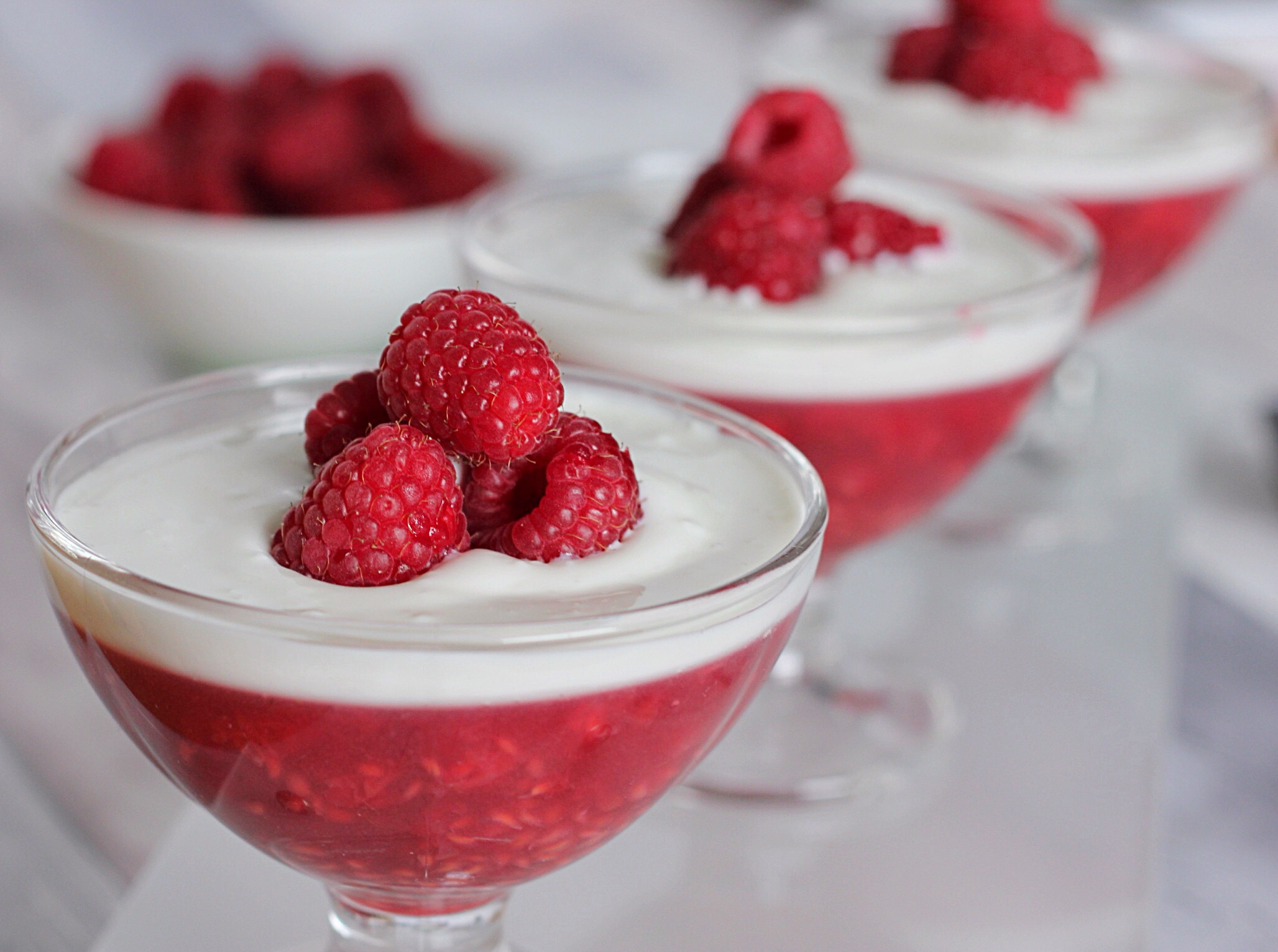 Raspberry and Cream Jellies | A Health Matter