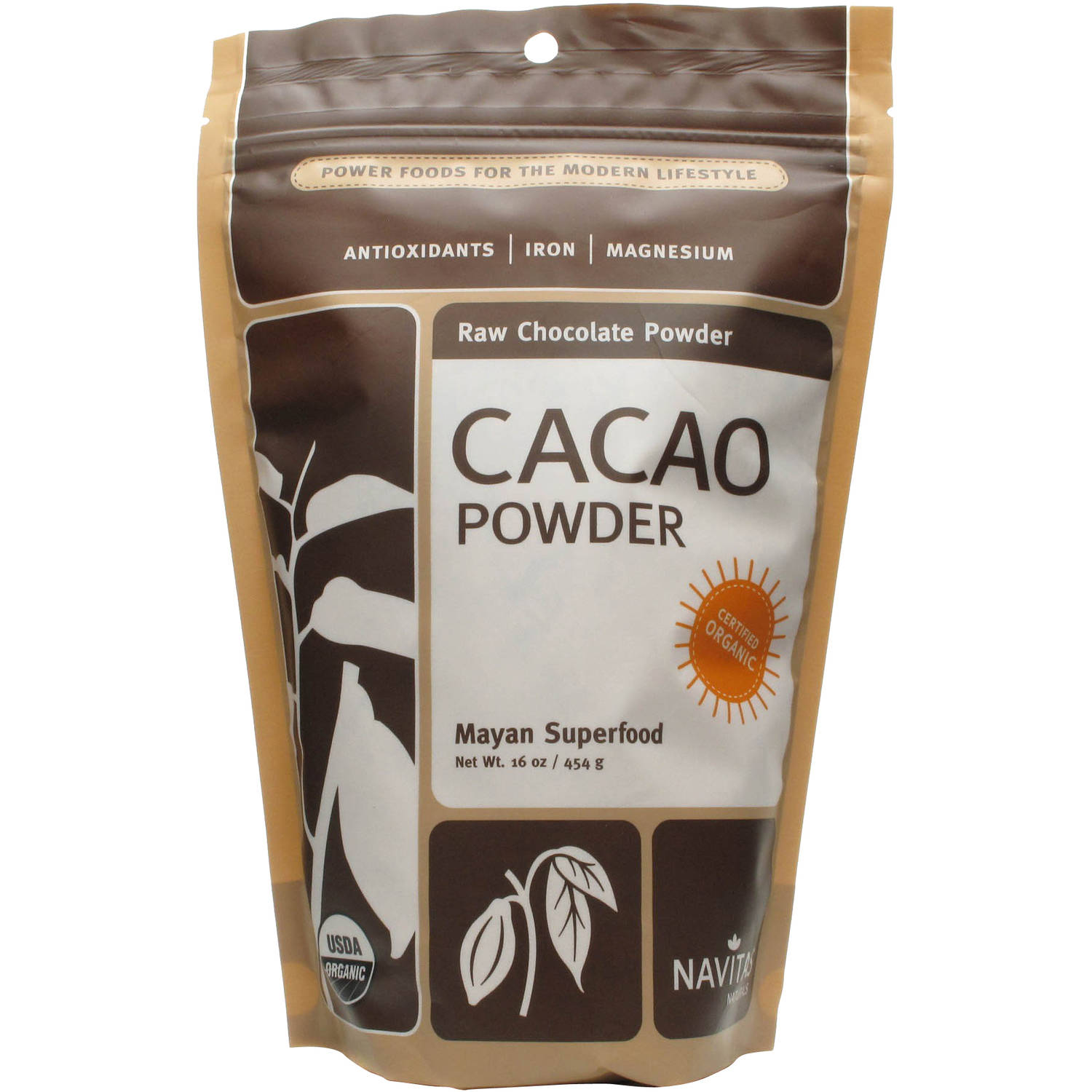 Navitas Naturals Organic Cacao Powder, 1.0 Lb - Walmart.com