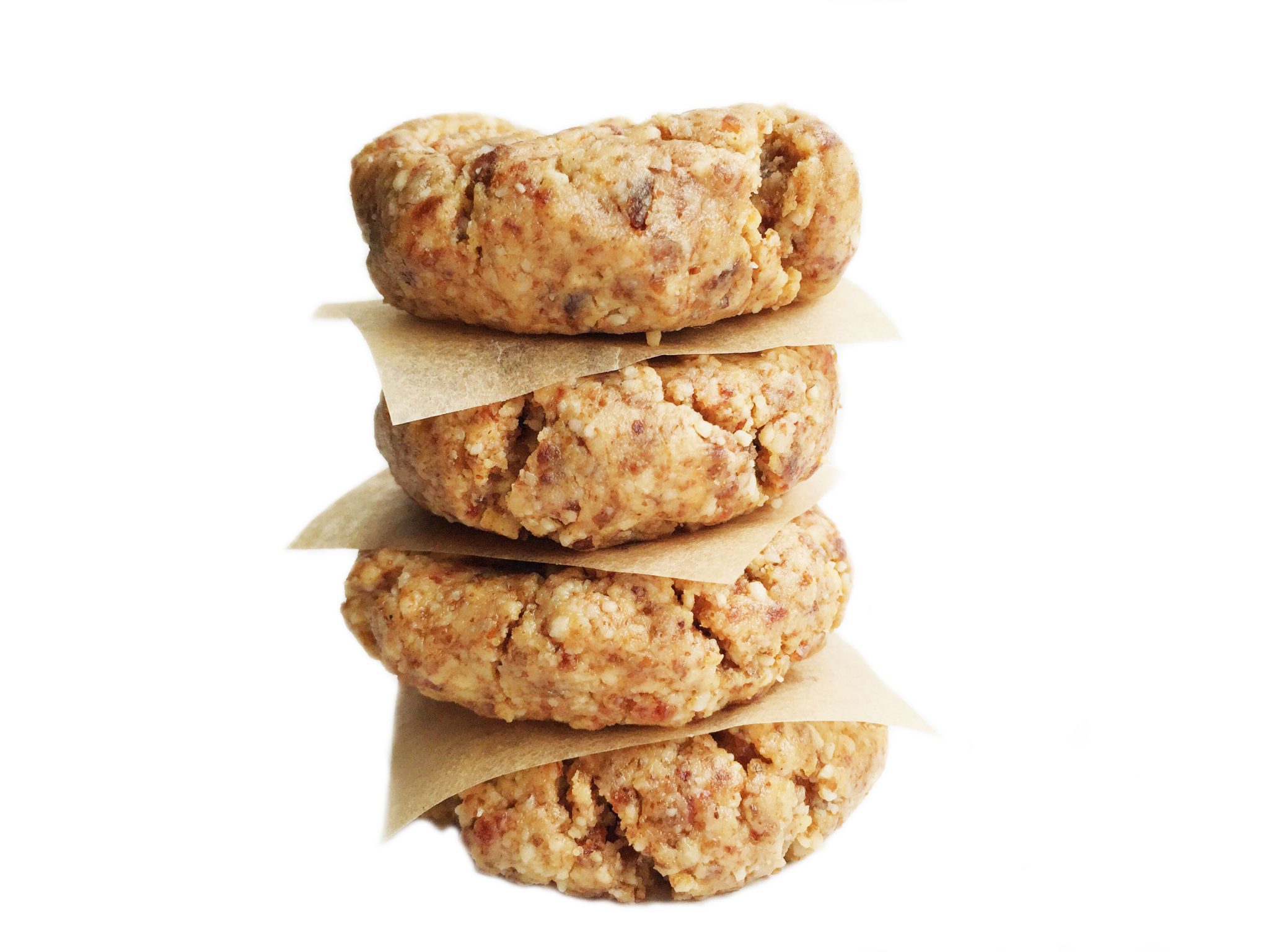 4-ingredient Raw Almond Butter Cookies - rachLmansfield
