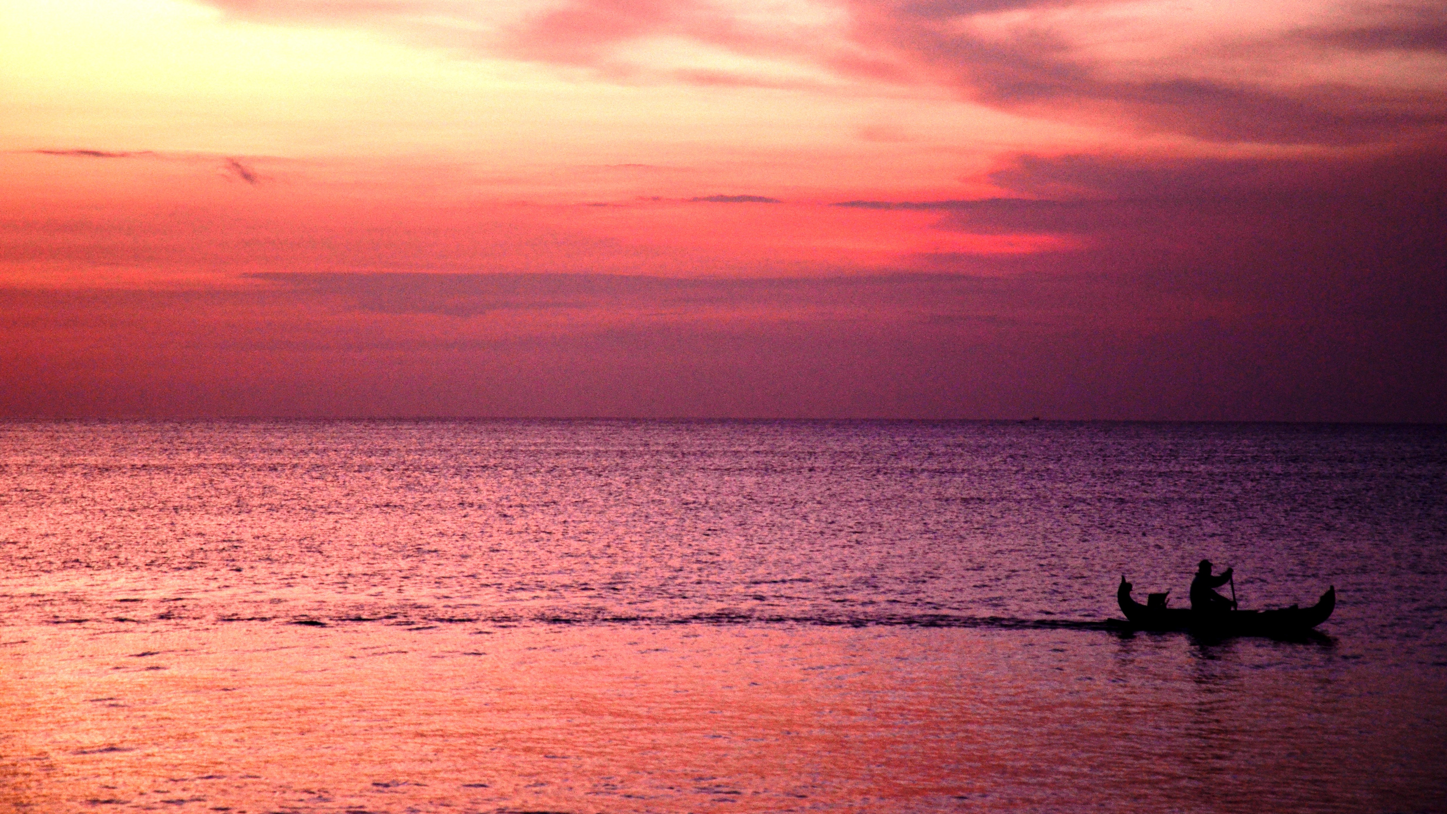 Photos of a Beautiful Sunset in Jimbaran Bay, Bali | Why Waste ...