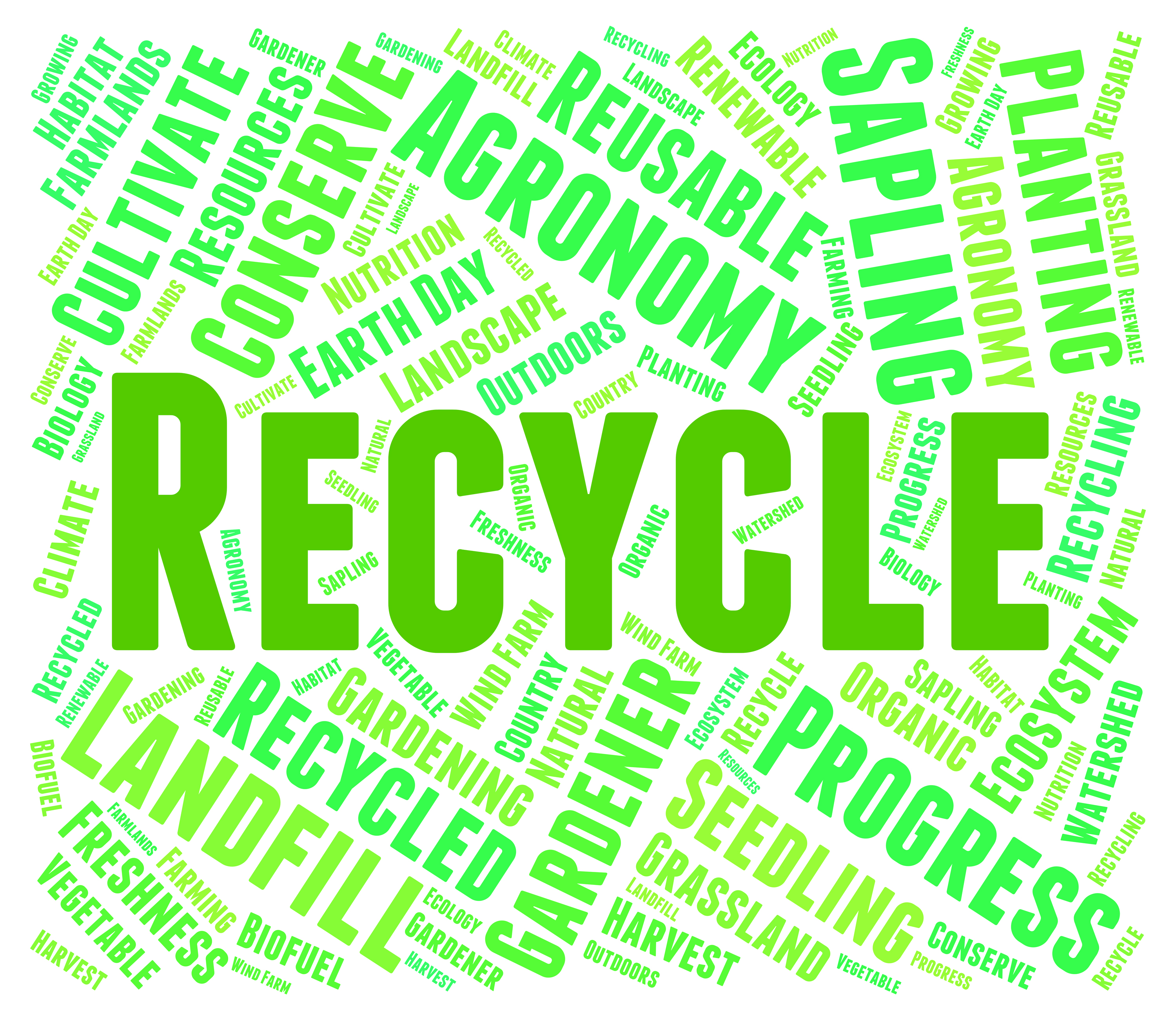 Recycle Word - Eco Friendly And Recycled, Earthfriendly, Ecofriendly, Environmentally, Gogreen, HQ Photo