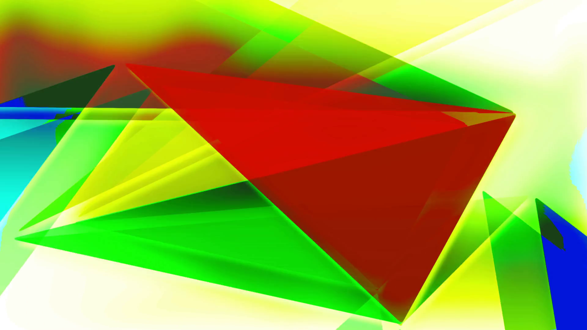 Abstract colorful triangles background loop in a dynamic geometric ...