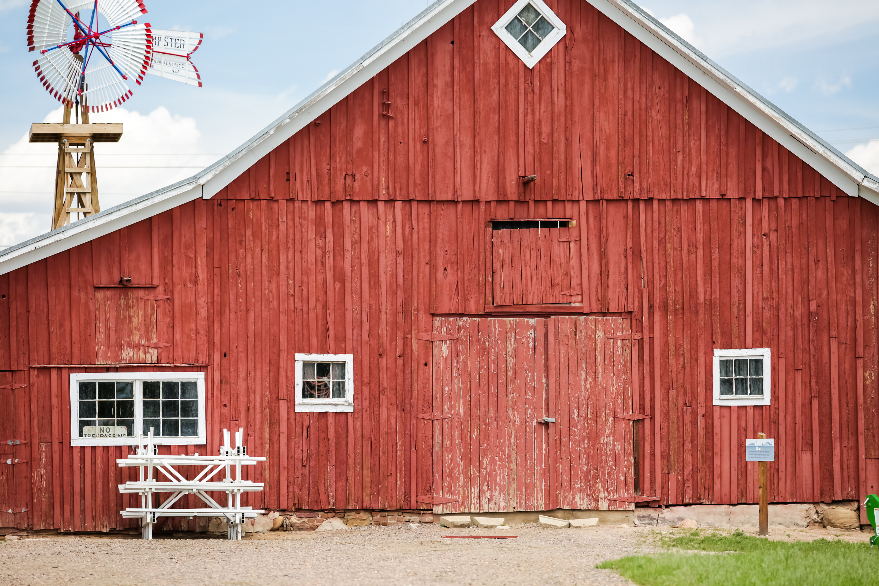 Why are Barns Traditionally Painted Red?