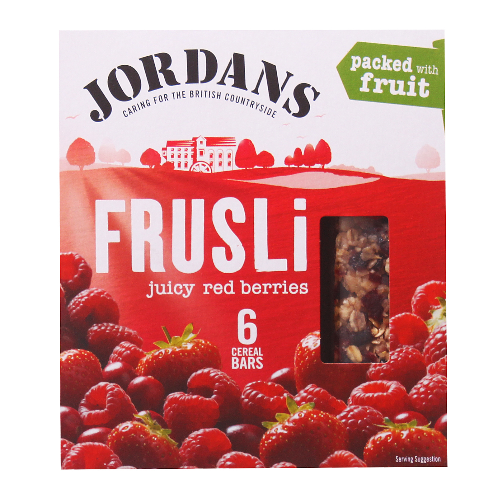 Jordans Frusli Juicy Red Berries Cereal Bars 30g - from RedMart