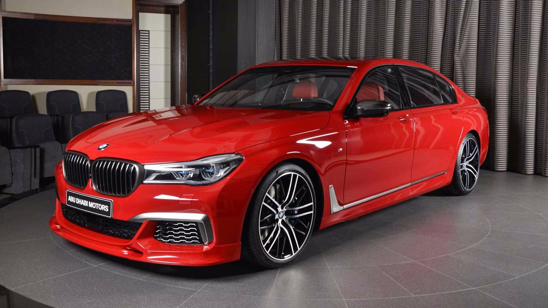 This Arrest-Me-Red BMW M760Li xDrive Is An Attention Getter