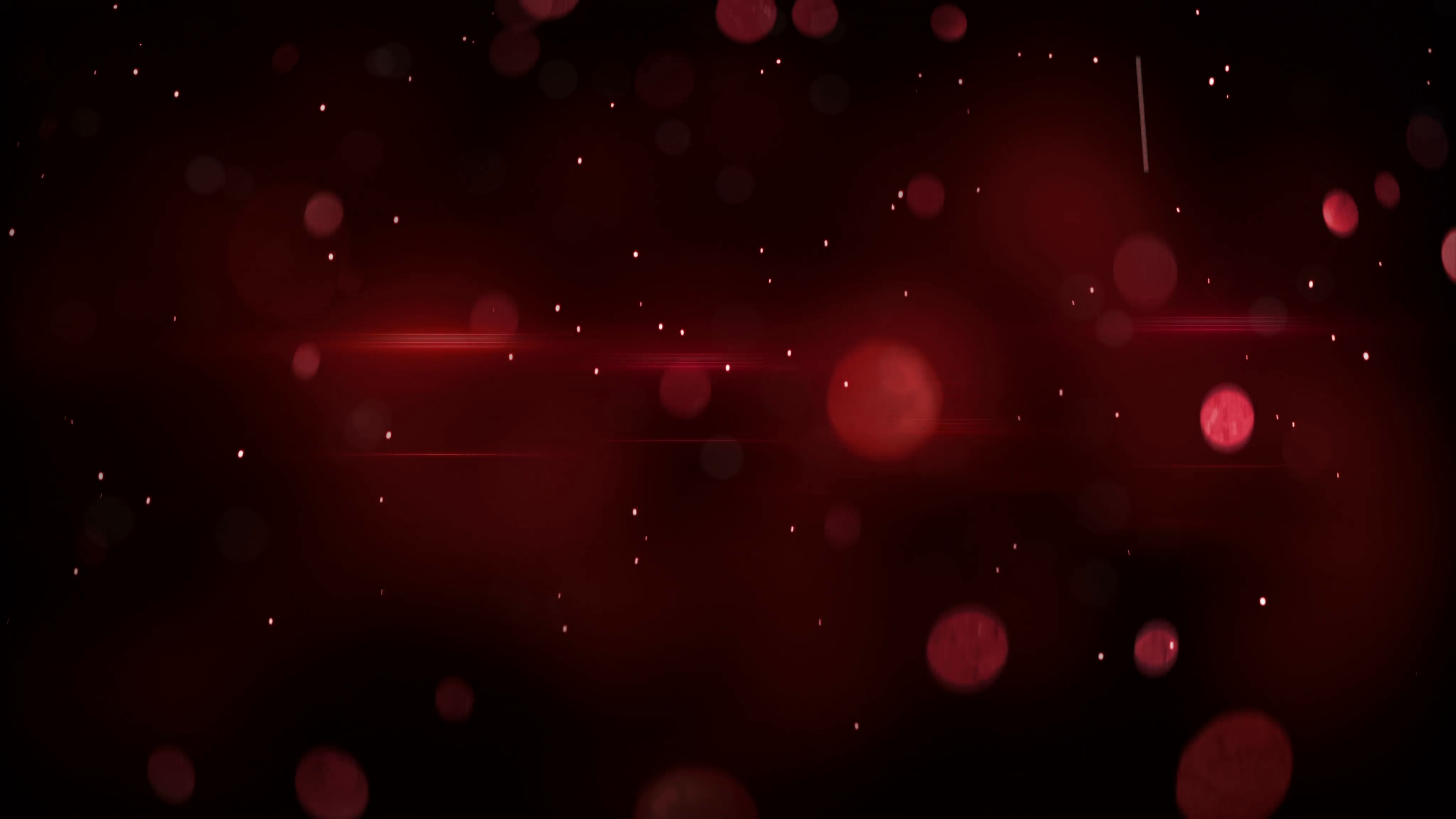 red bokeh circles and light flares loopable background 4k (4096x2304 ...