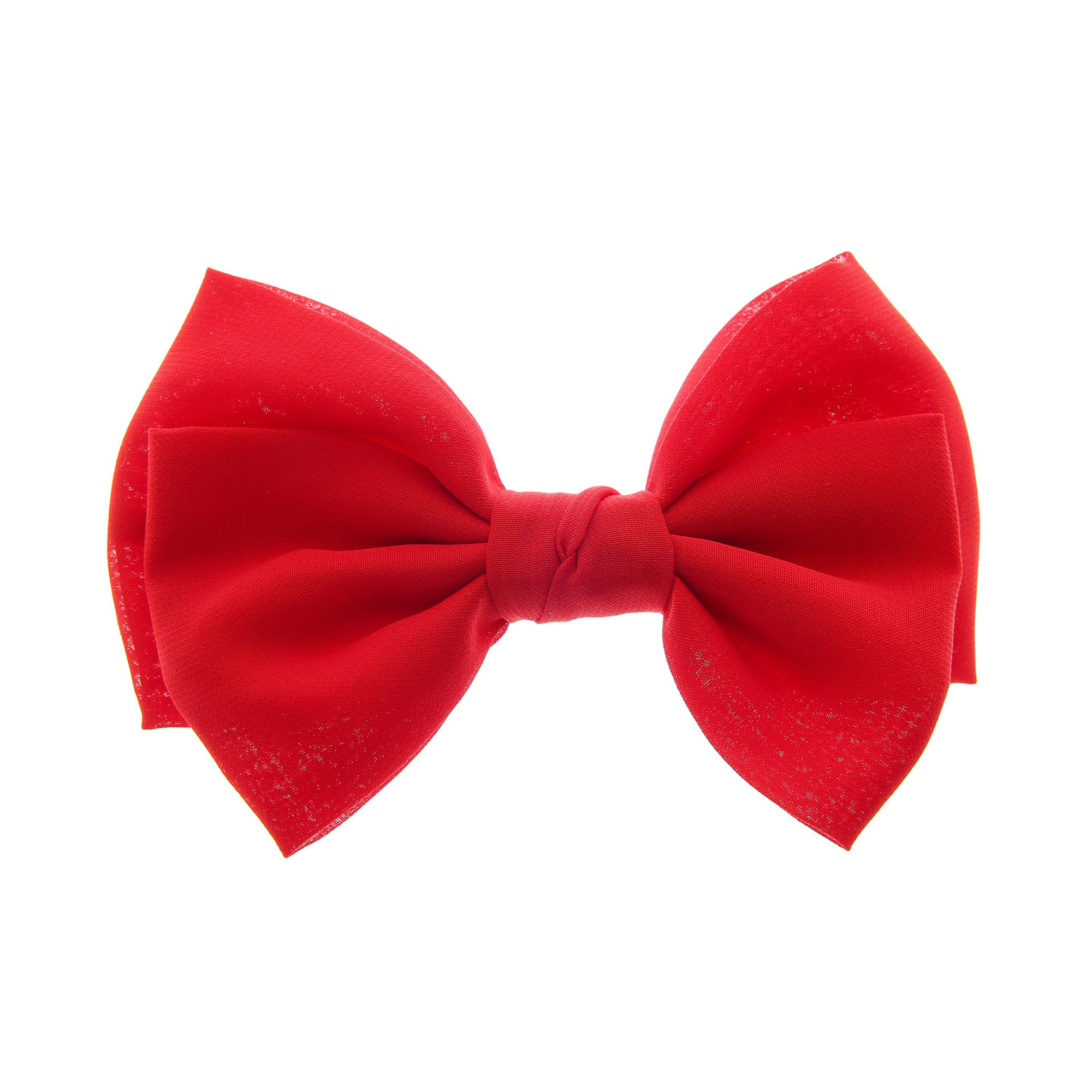 Large Red Bow Hair Clip | Claire's