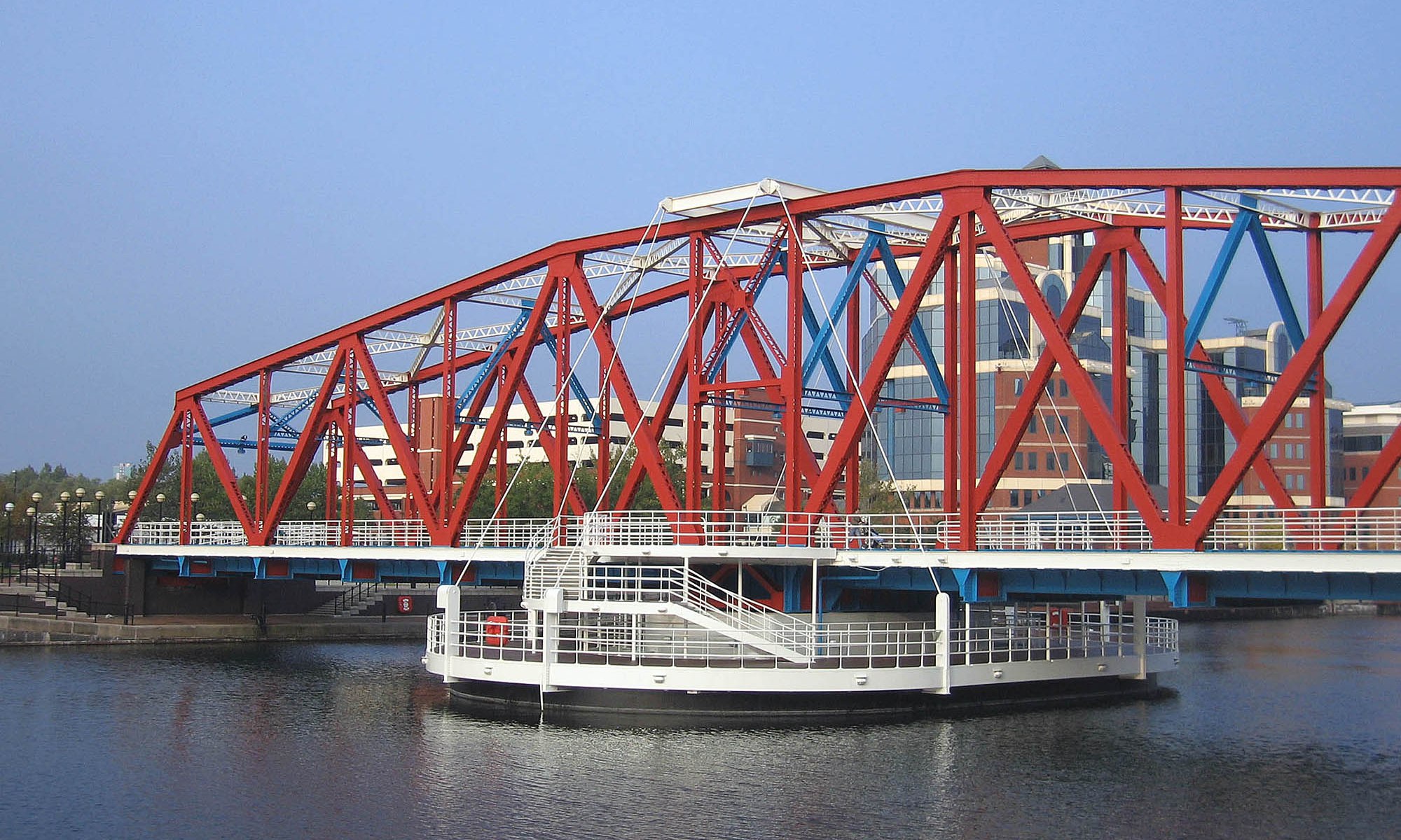 Red Bridge at Salford Quays - Ed O'Keeffe Photography