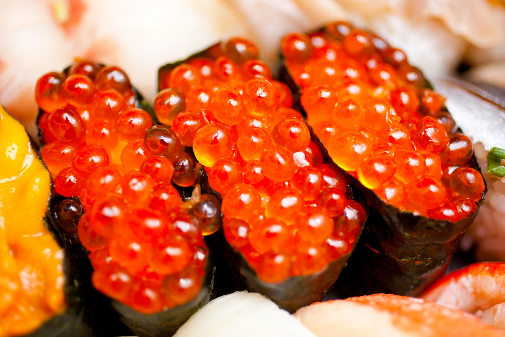 SUSHI GUIDE: Ikura (Salmon Roe, Red Caviar) | Cupido