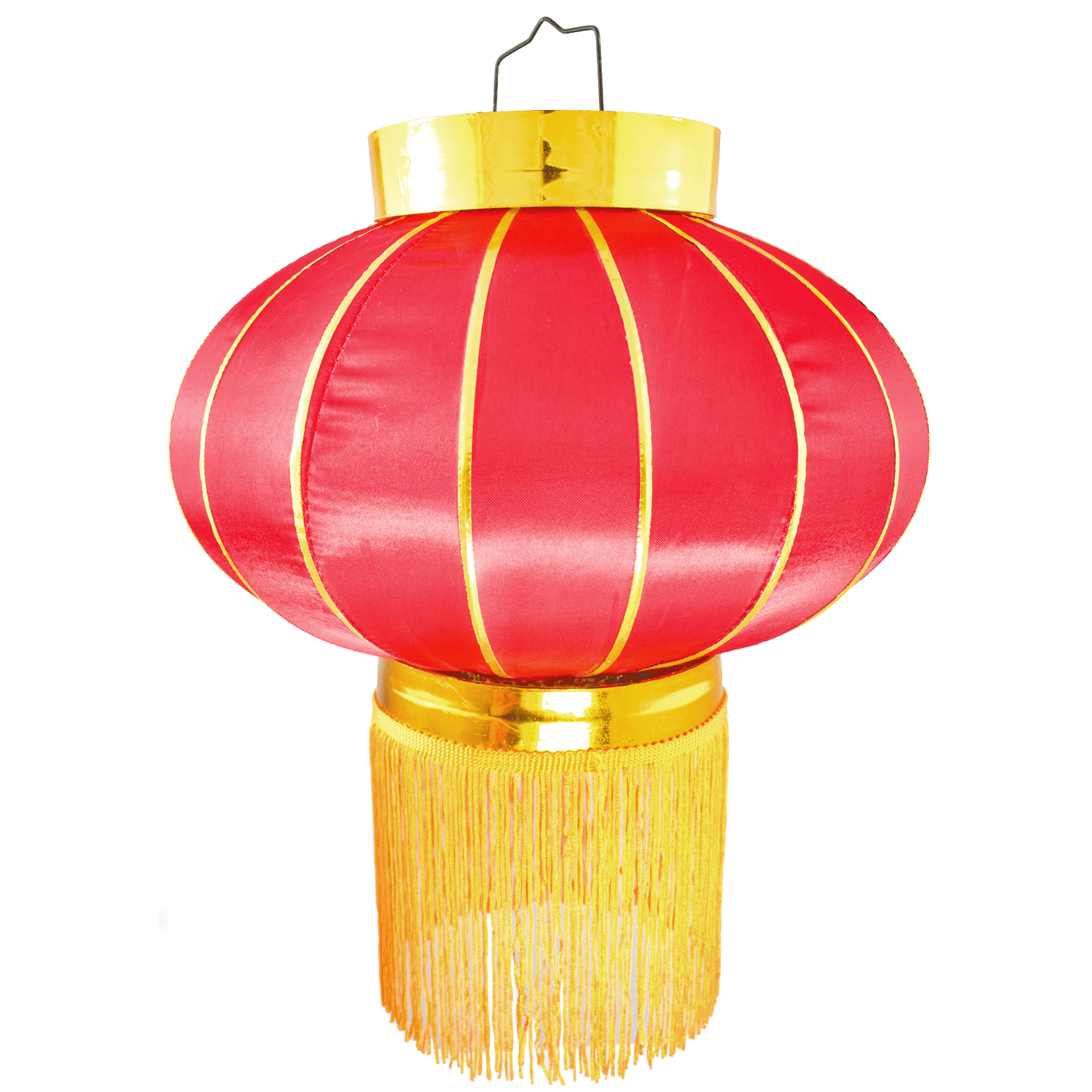 Traditional Red Chinese Silk Lantern (30cm dia.) | Hanging Lantern ...
